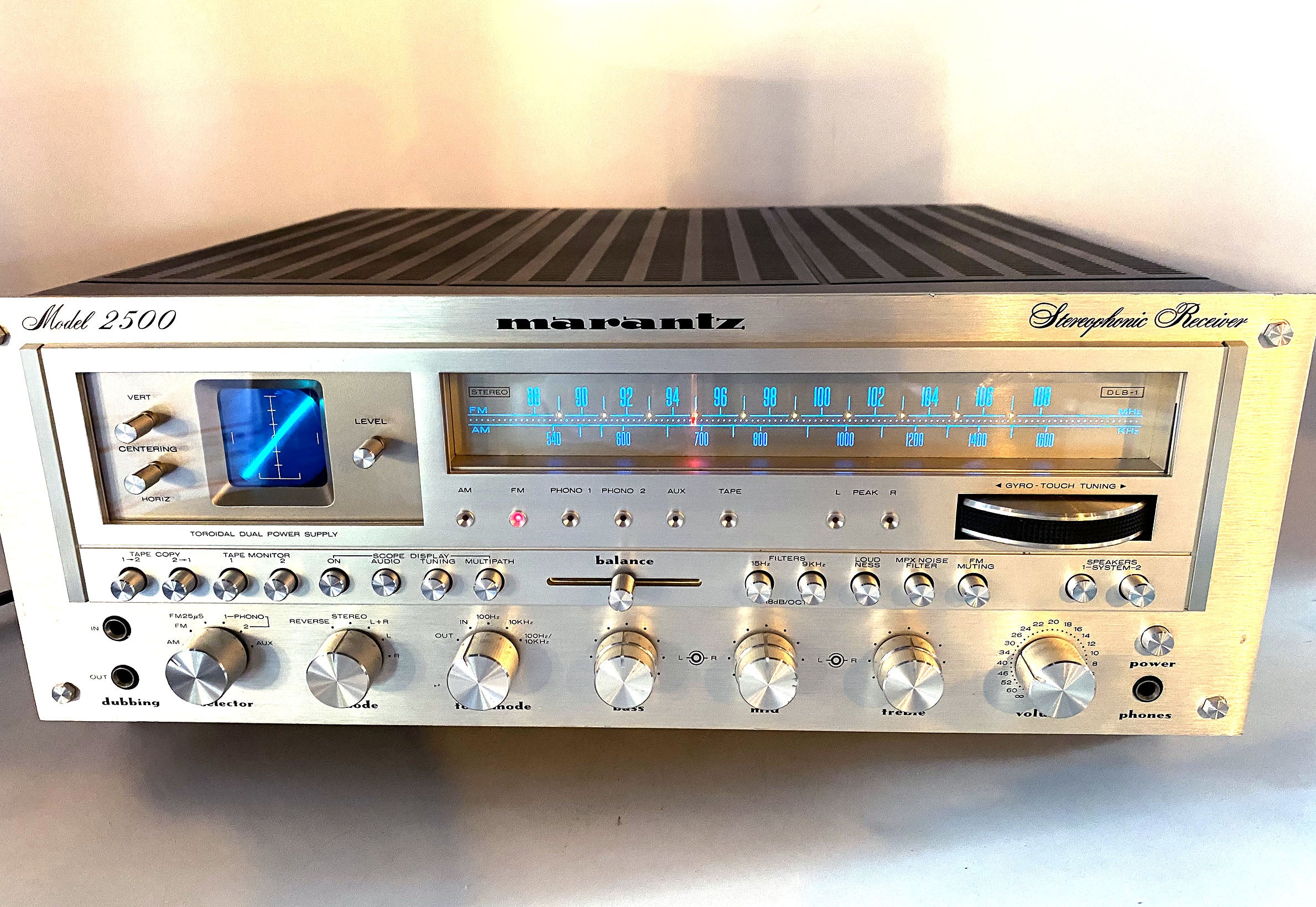 Another Sound & Vision Special Feature - Our Marantz 2500 Receiver Res