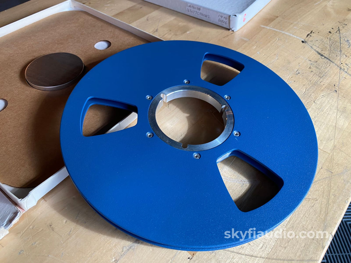 10 Nab Take Up Reel In Blue - Super High Quality New Tape Deck