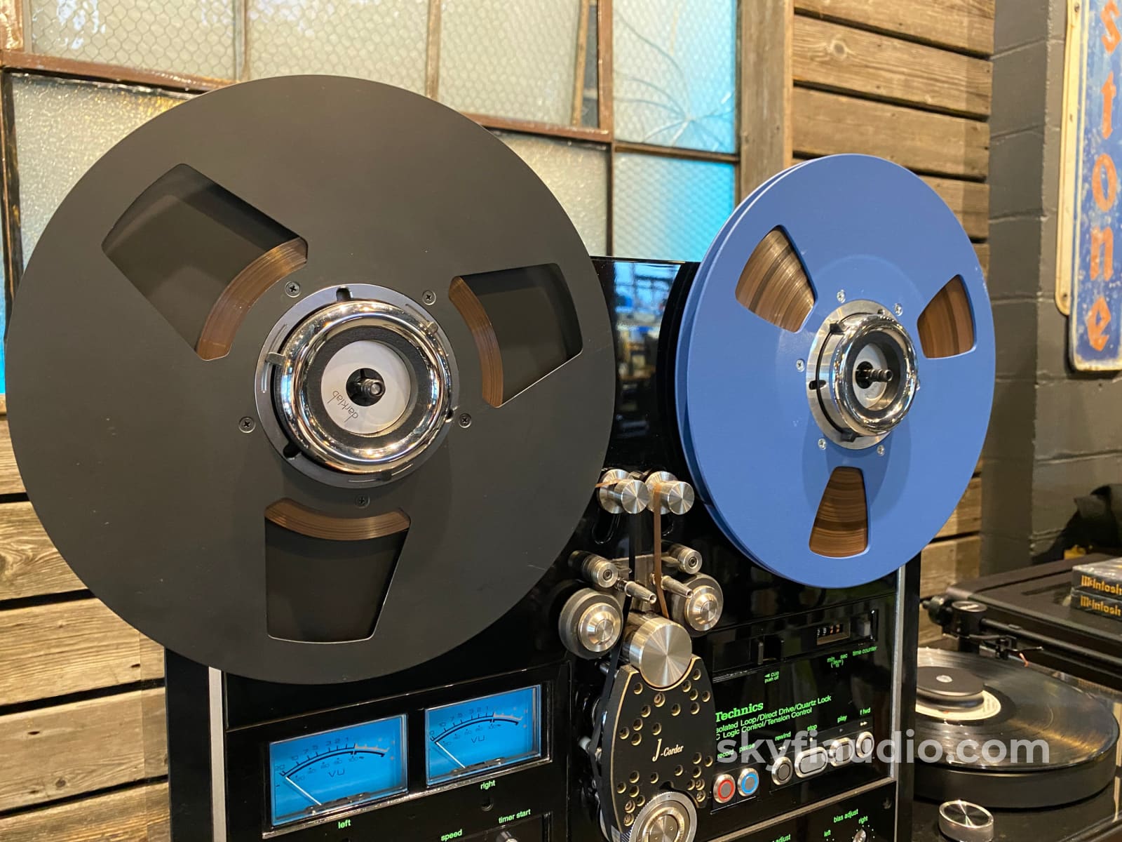 10 Nab Take Up Reel In Blue - Super High Quality New Tape Deck