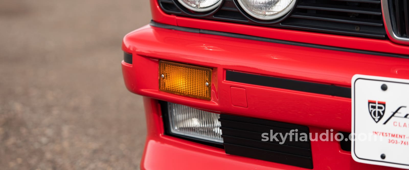 1991 BMW E30 M3 Coupe - Brilliantrot Red Low Miles Vehicle
