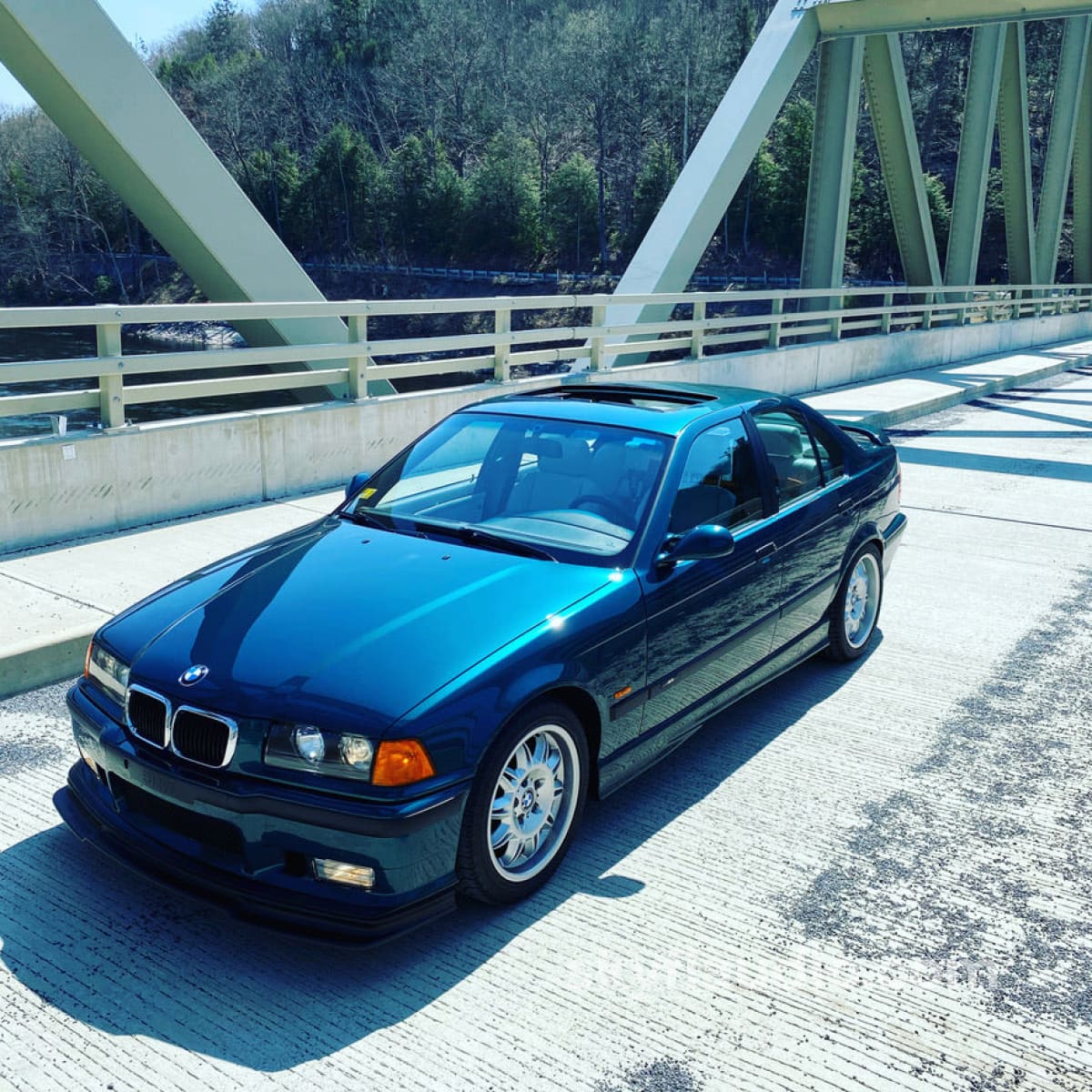 1998 Bmw E36 M3 Sedan (M3/4/5) - Fully Sorted Boston Green Metallic Vehicle