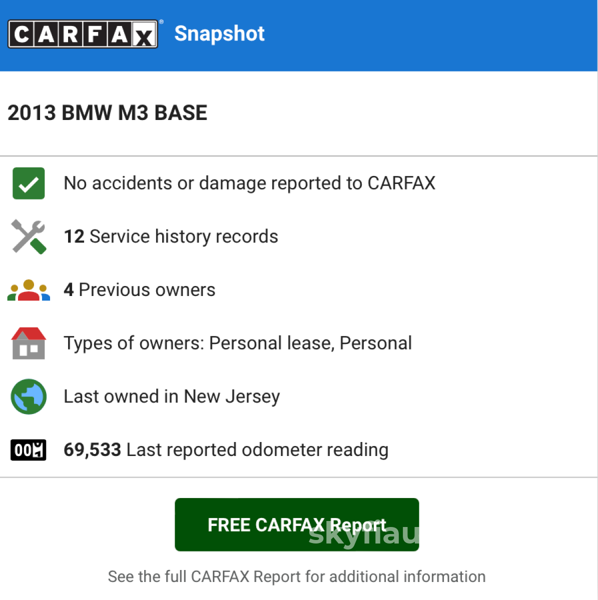 2013 Bmw M3 Coupe - Rare Individual Spec Frozen Blue 1 Of 150 In The Usa Vehicle