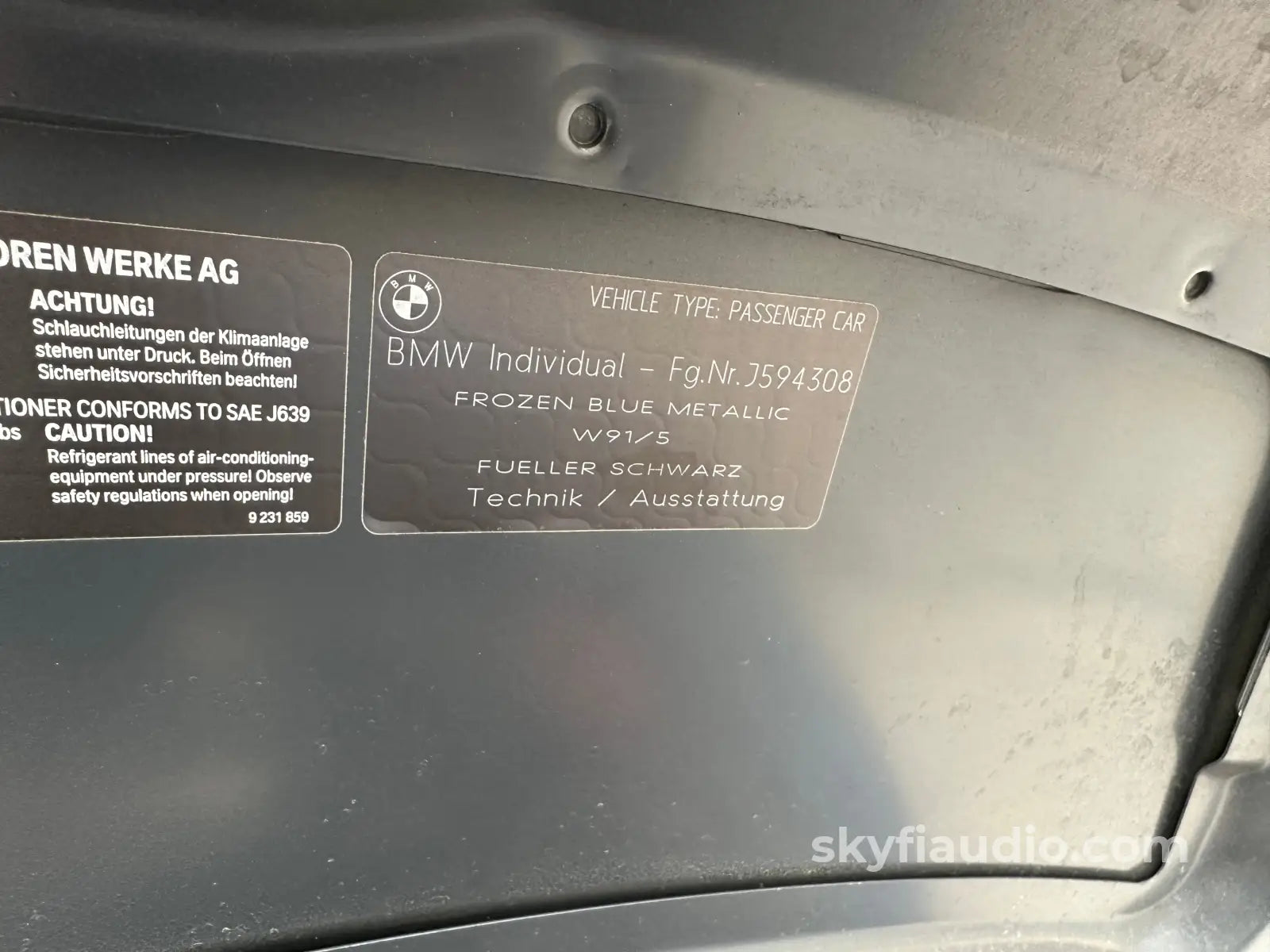 2013 Bmw M3 Coupe - Rare Individual Spec Frozen Blue 1 Of Only 50 In The Usa Vehicle