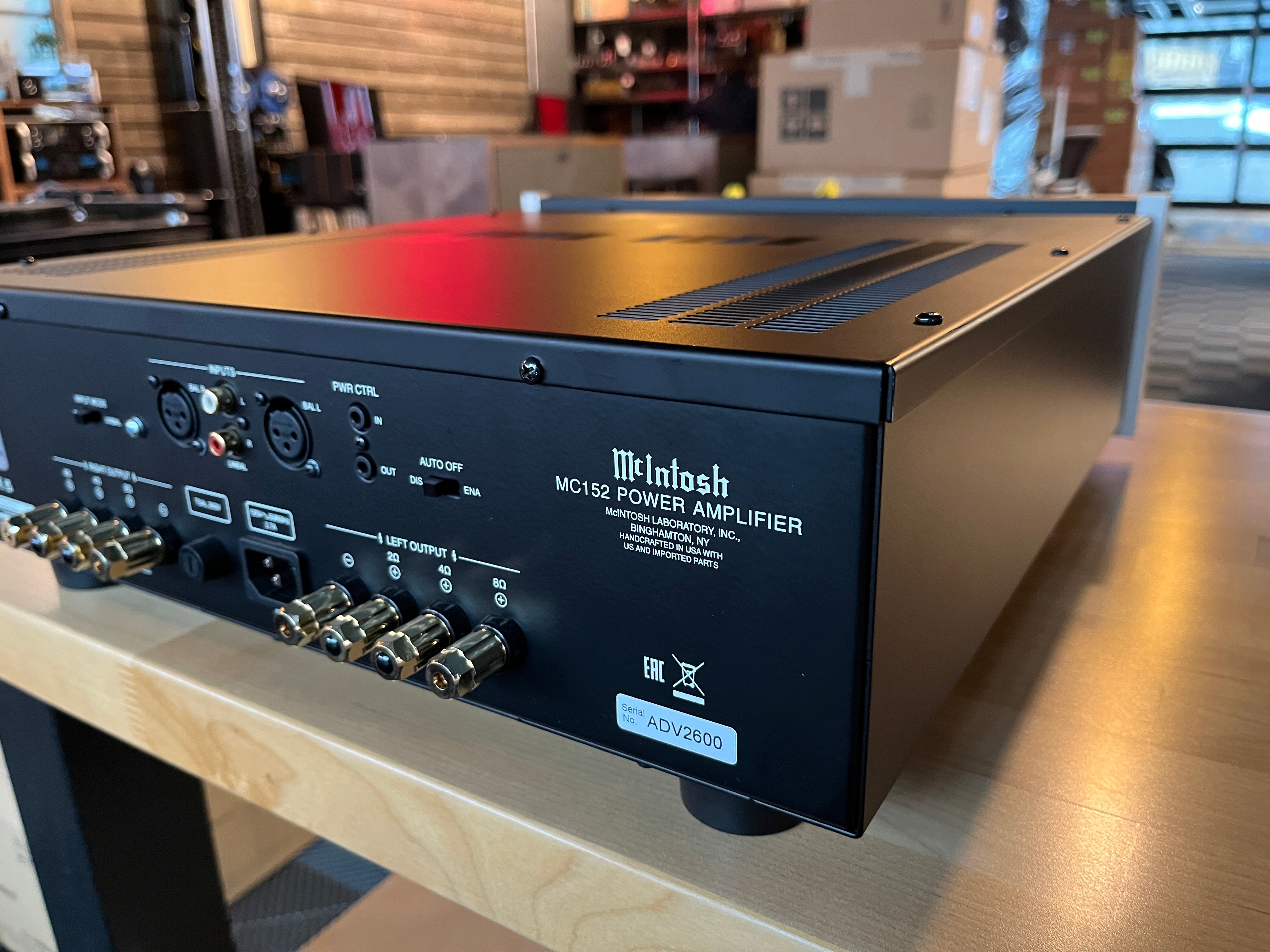 McIntosh MC152 Solid State Amplifier - Pre-Loved