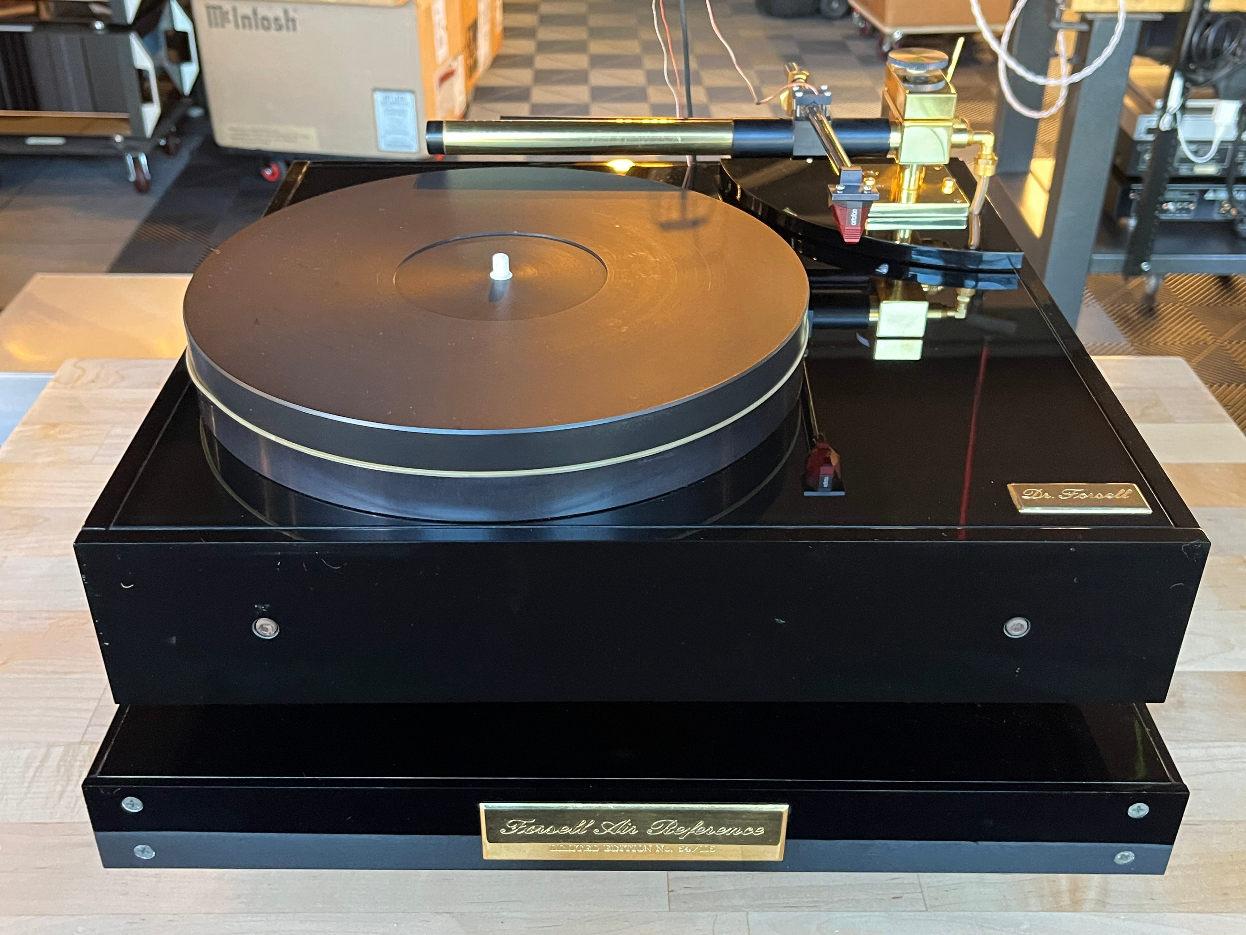 Forsell Air Reference Tangential Air Bearing Turntable - Super Rare
