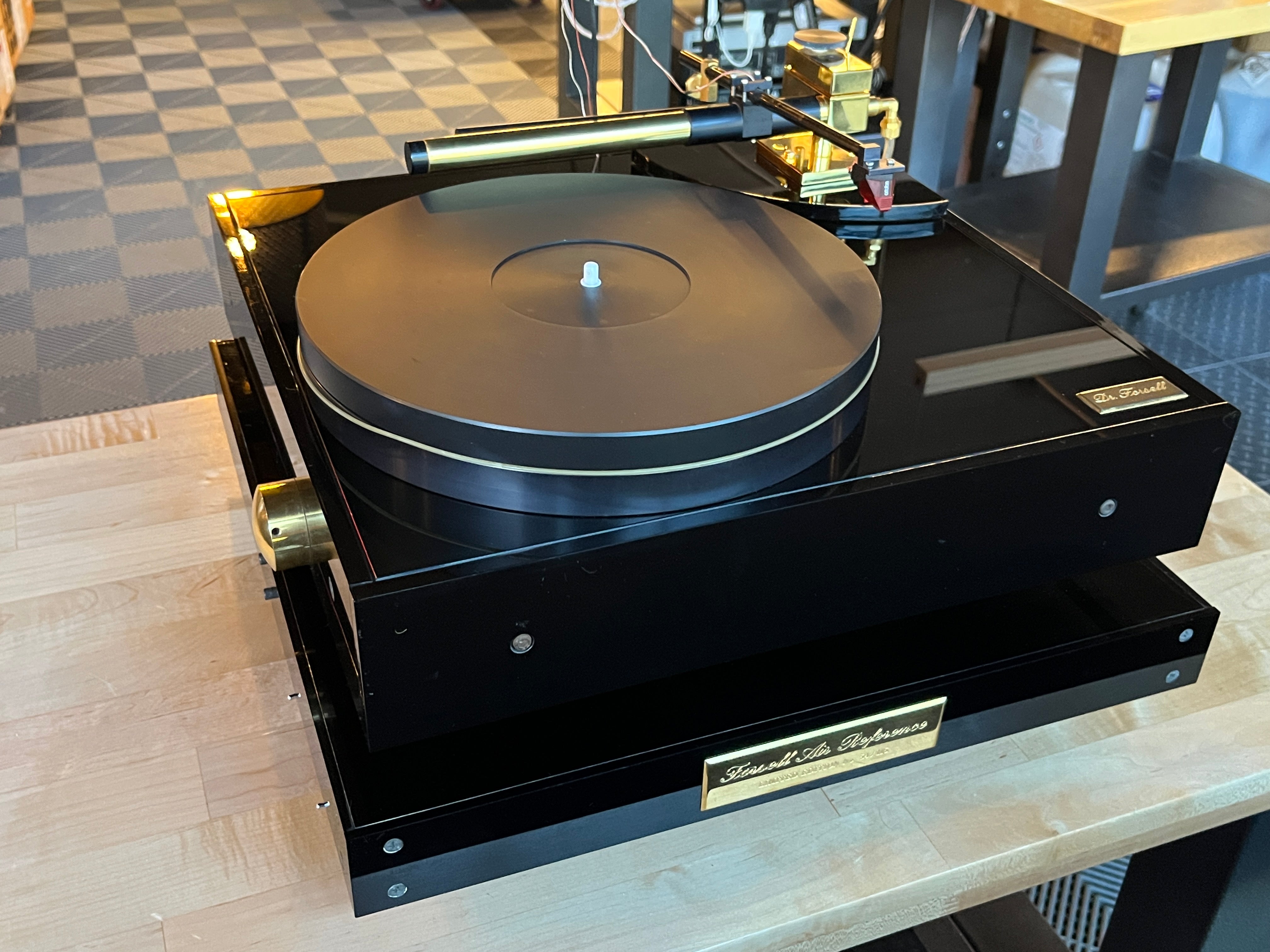Forsell Air Reference Tangential Air Bearing Turntable - Super Rare
