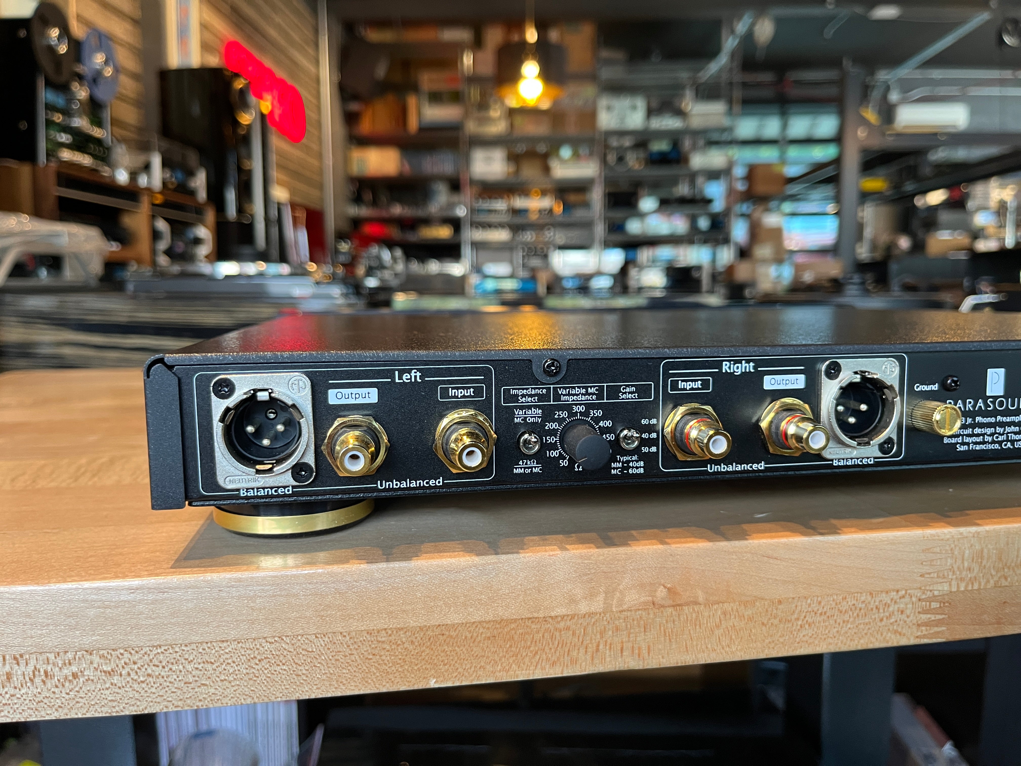 Parasound JC3 Jr. Phono Preamp - Compact and High Performance