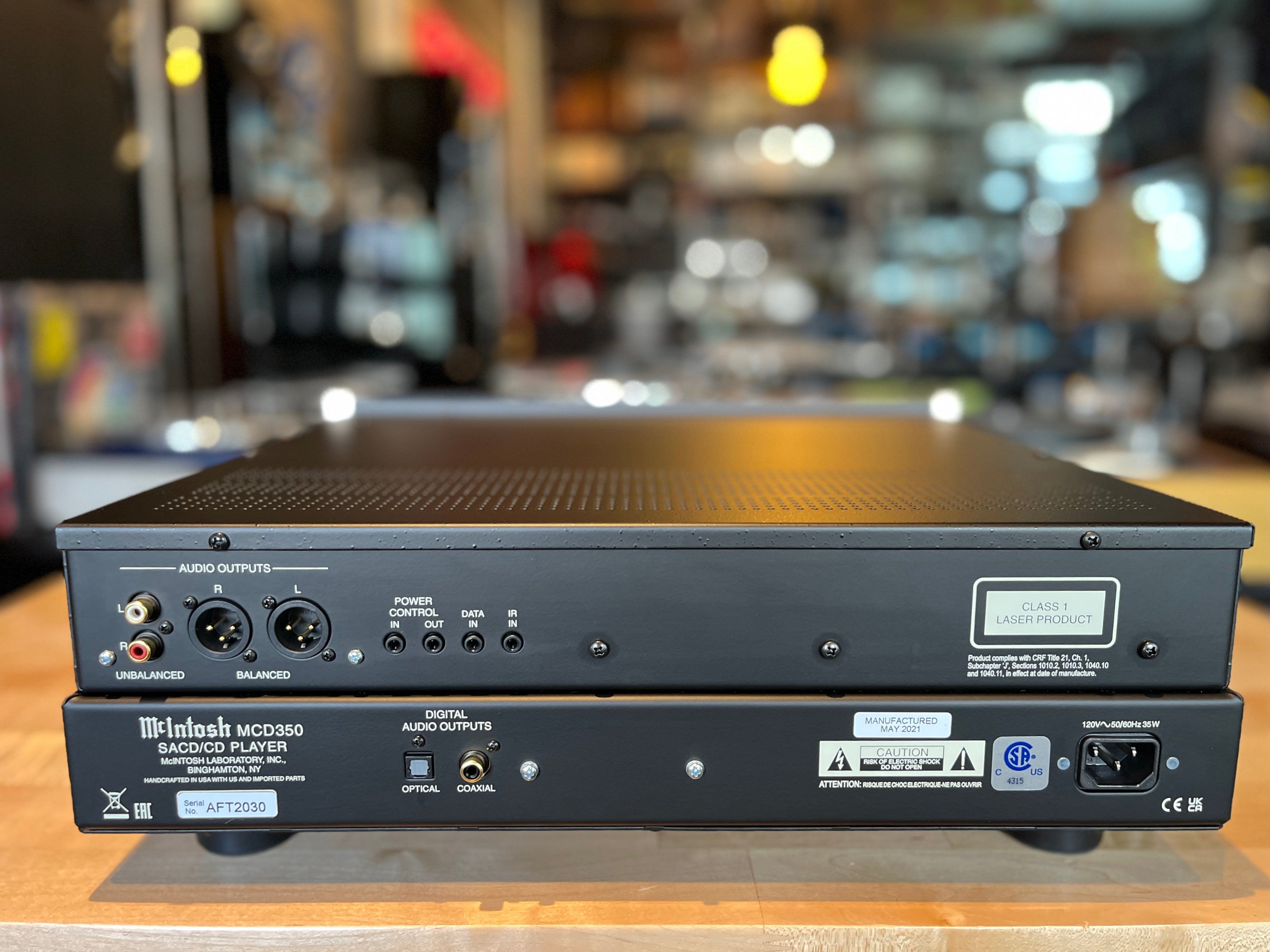 McIntosh MCD350 SACD Player - Pre-Loved