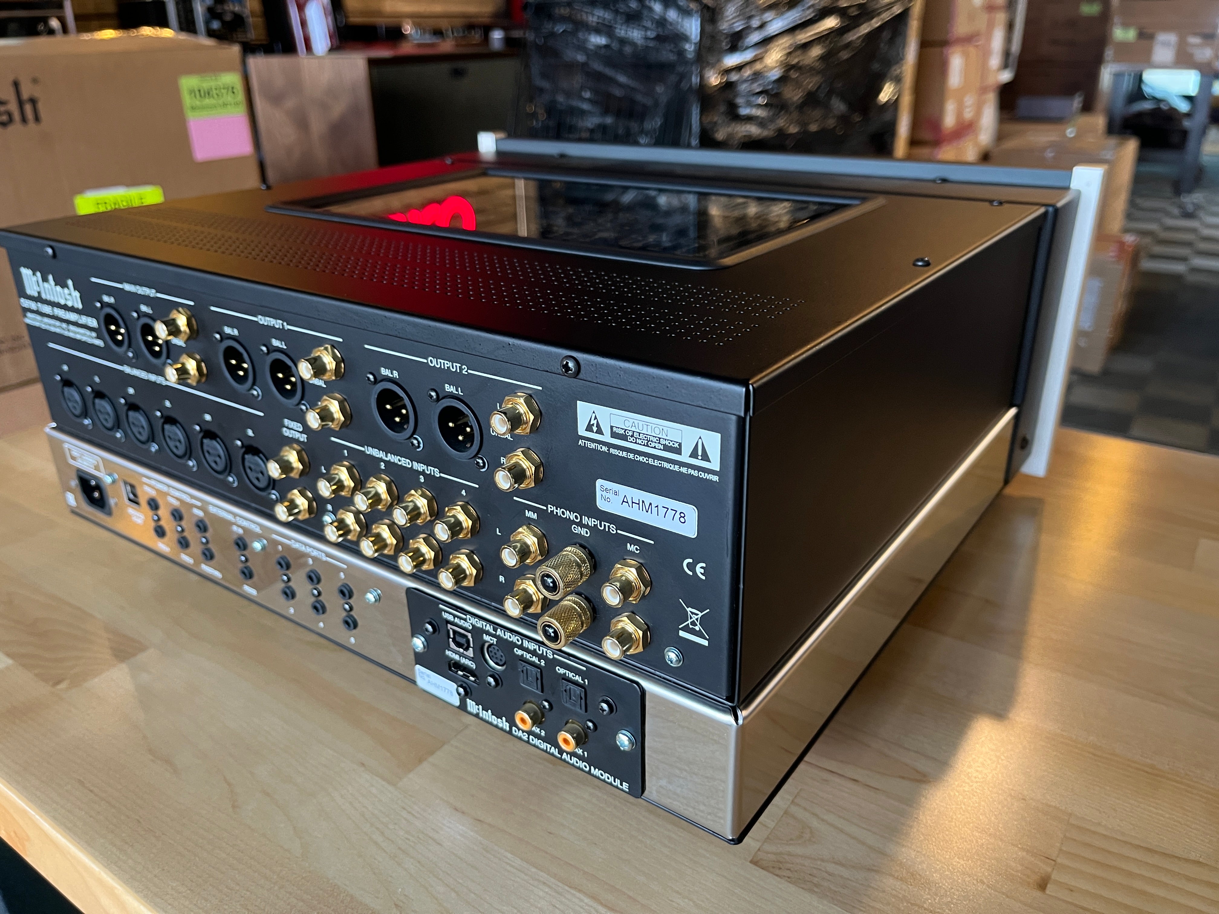 McIntosh C2700 Tube Preamplifier - New Tubes, Pre- Loved