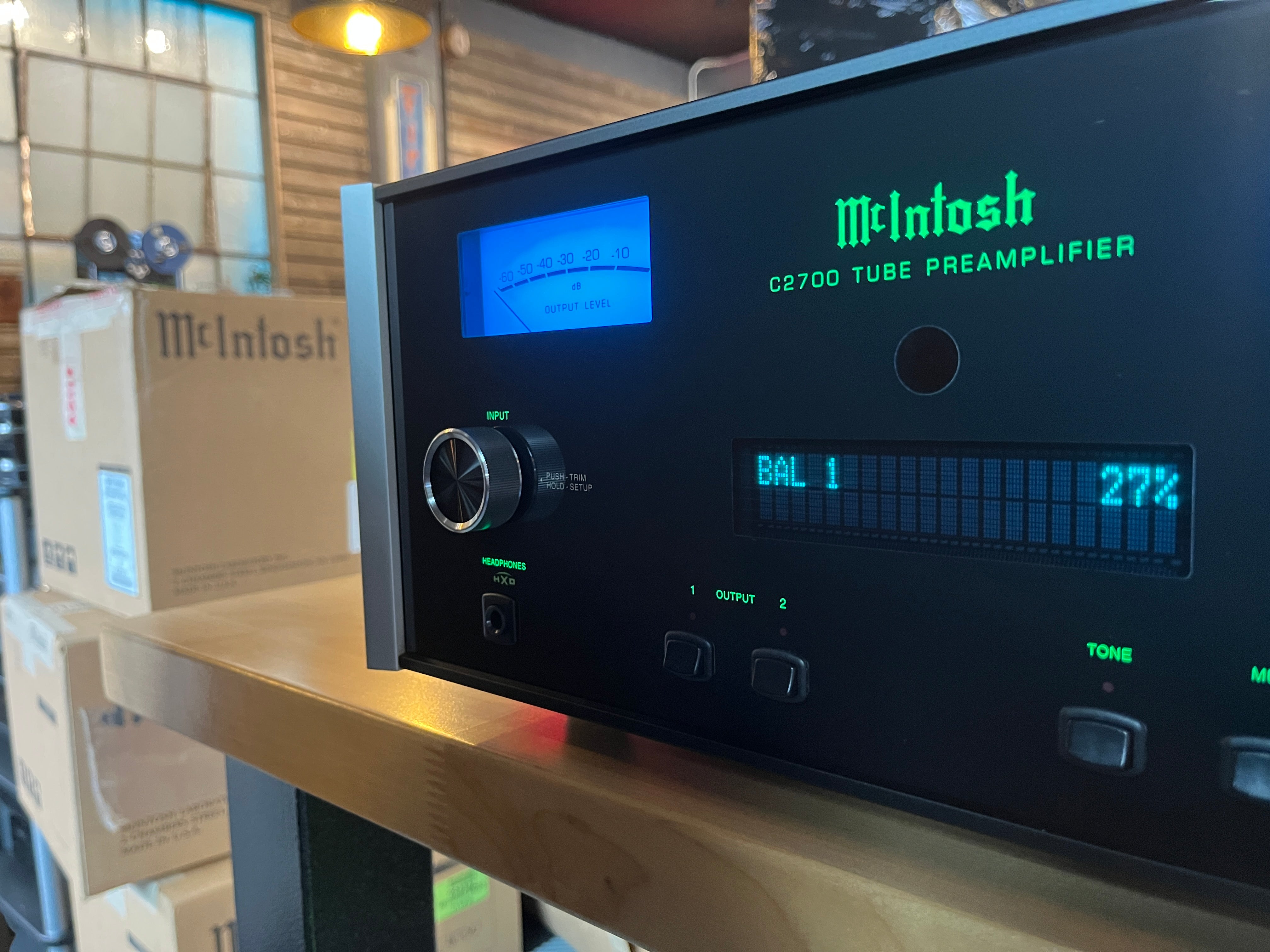 McIntosh C2700 Tube Preamplifier - New Tubes, Pre- Loved
