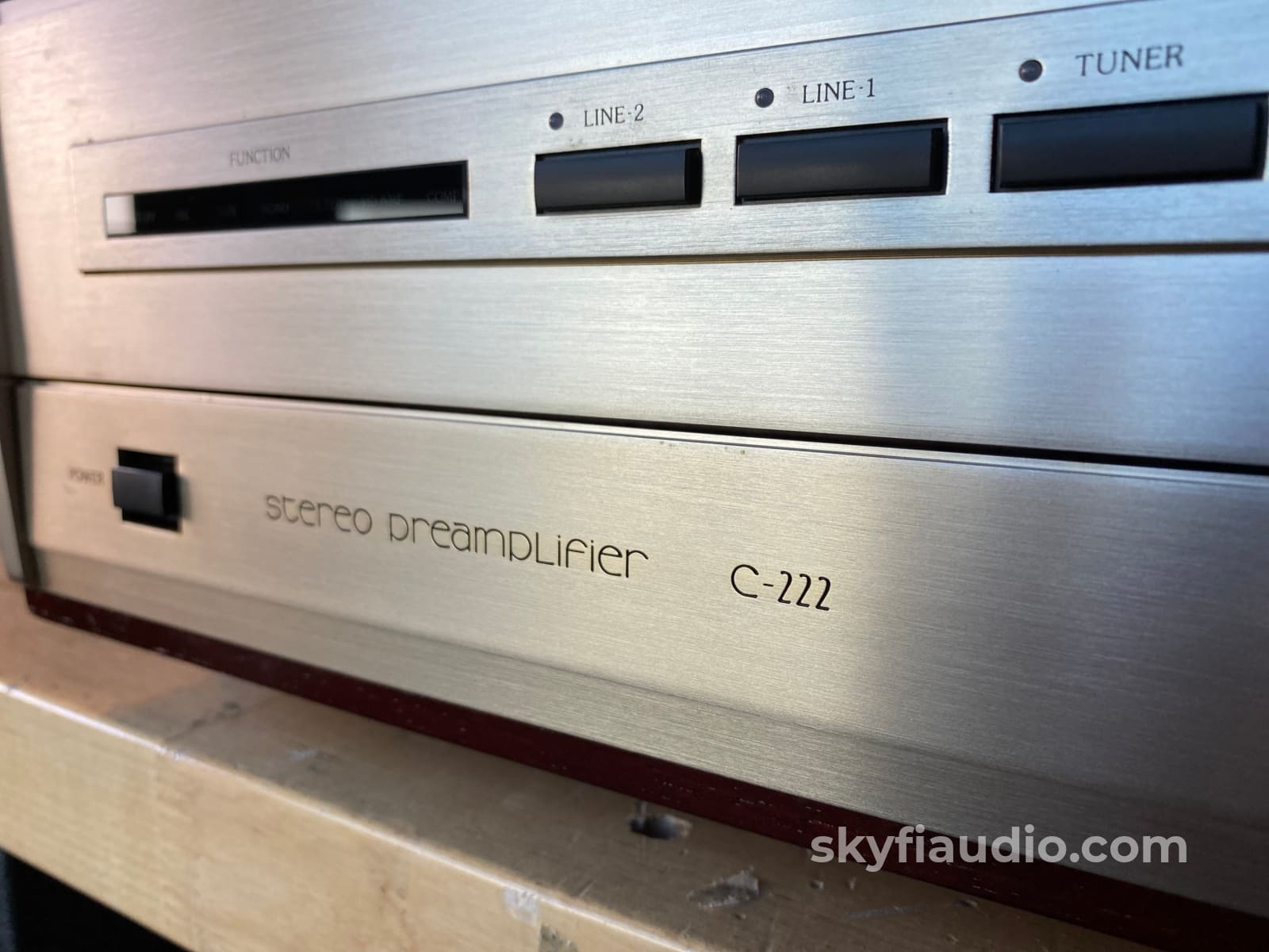 Accuphase C-222 Analog Preamp With Dual Phono - Japanese Gold! Preamplifier