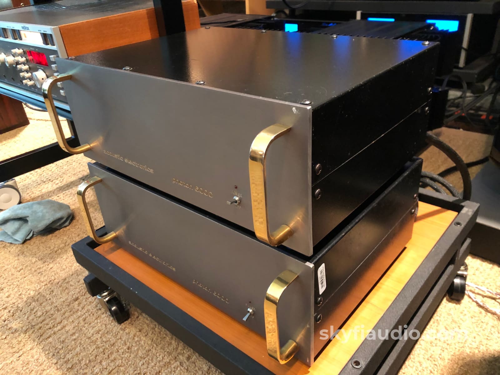 Acoustic Electronics Photon 6000 Monoblock Amplifiers - Super Rare And Powerful Amplifier