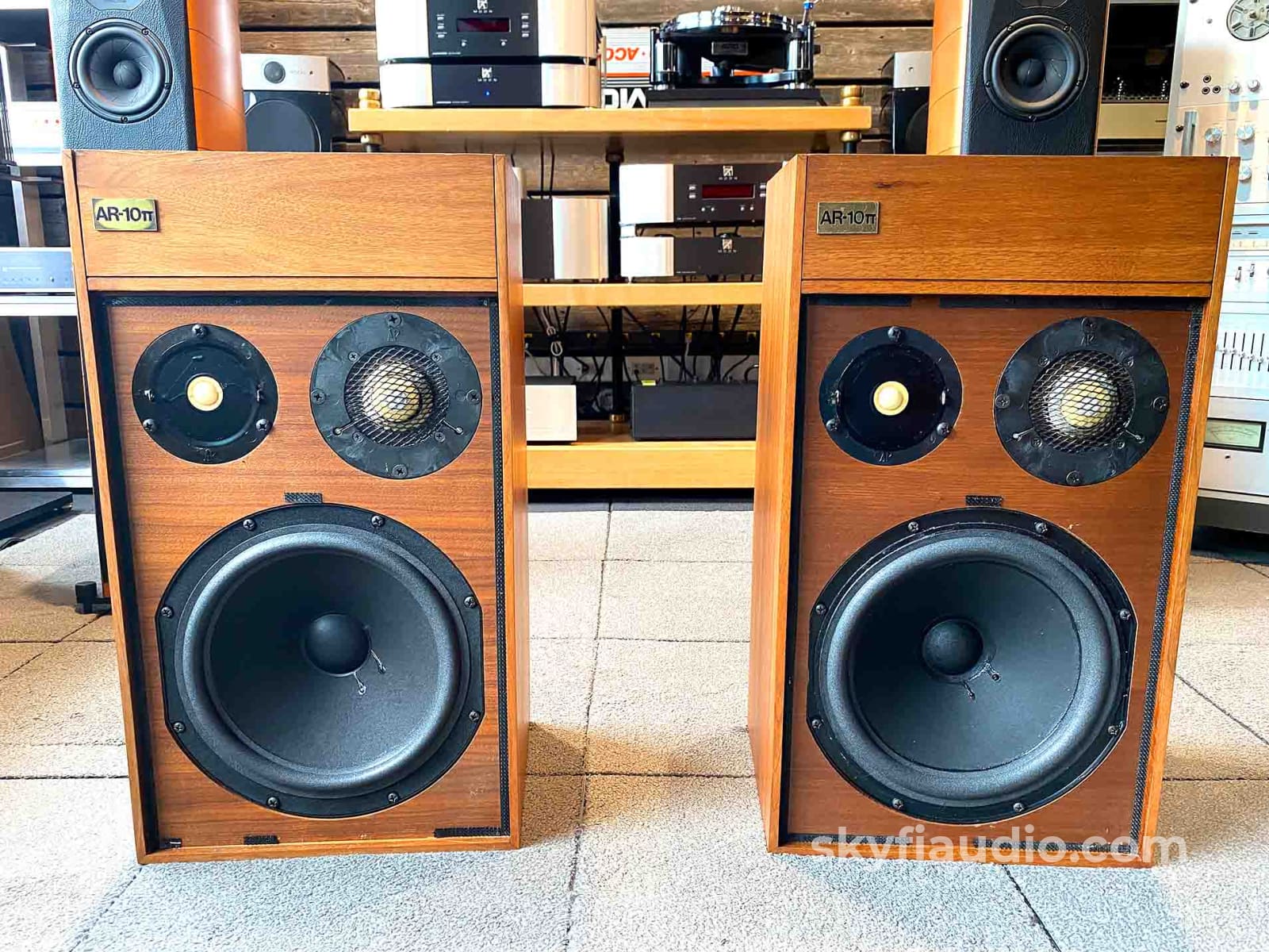 Acoustic Research AR-10π Vintage Speakers, Restored and Sounding Amazi