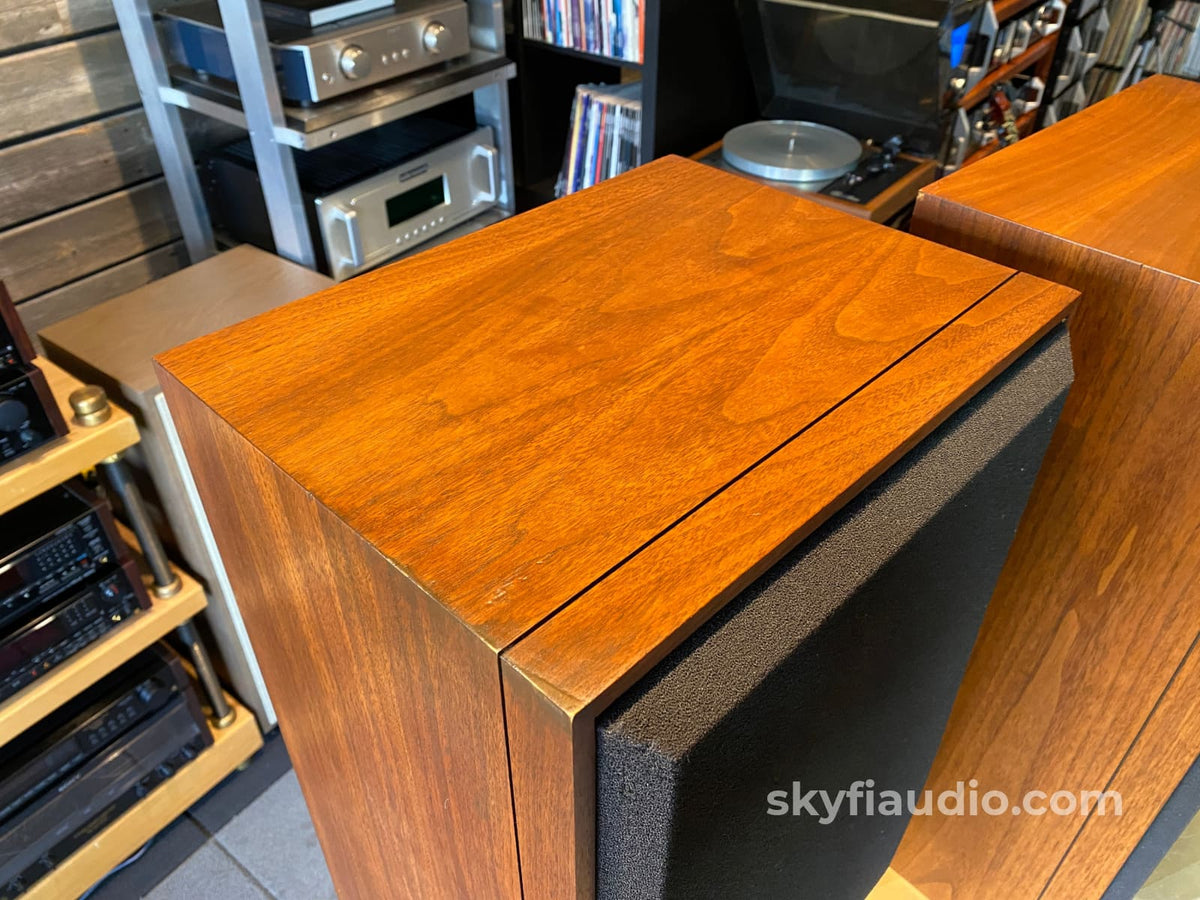 Acoustic Research Ar-11 Vintage Speakers - Refoamed W/Stands