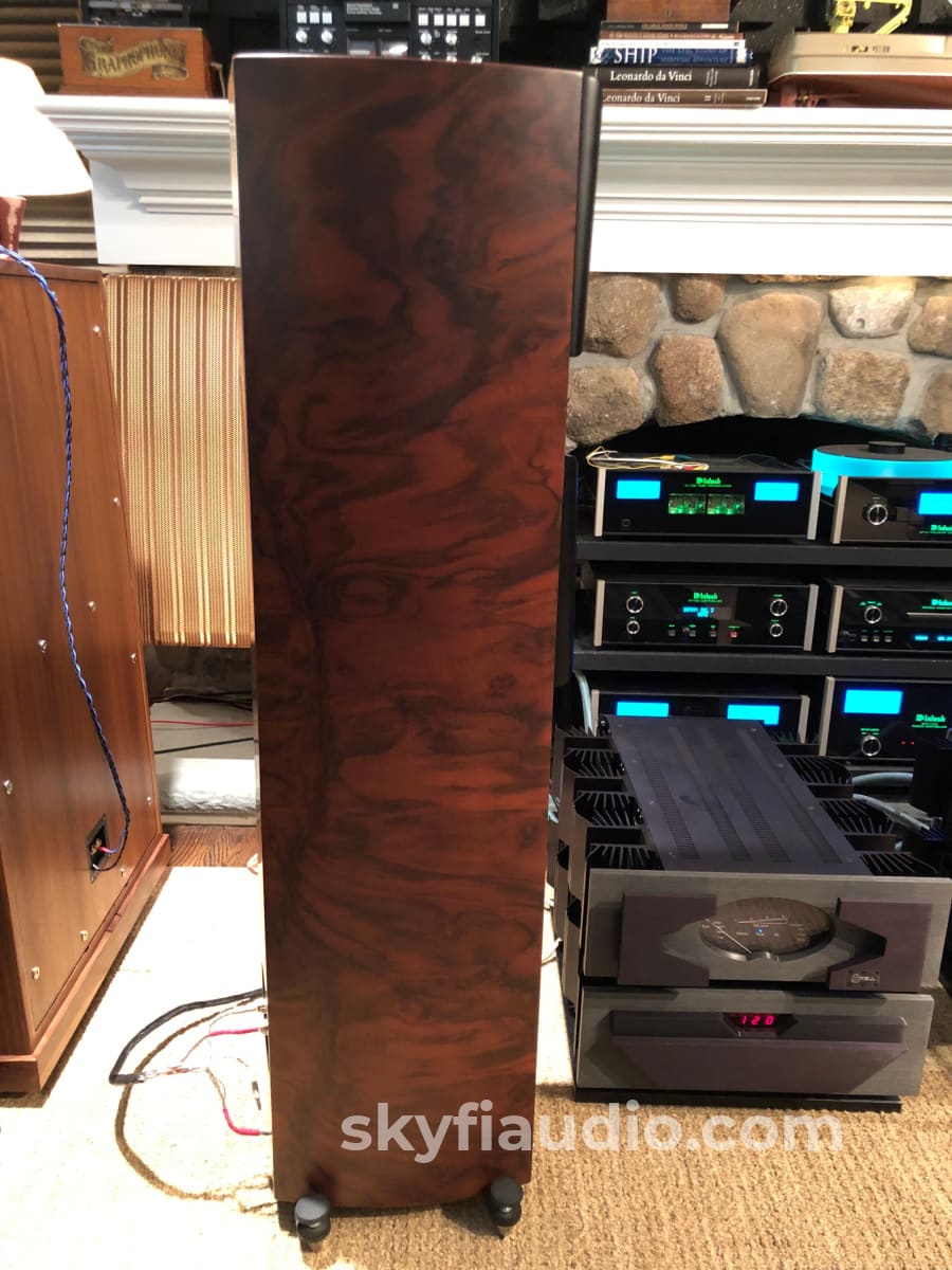 Acoustic Zen Adagio Speakers In A Gorgeous Burled Walnut Finish