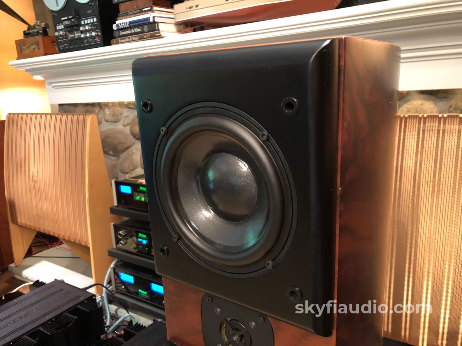 Acoustic Zen Adagio Speakers In A Gorgeous Burled Walnut Finish