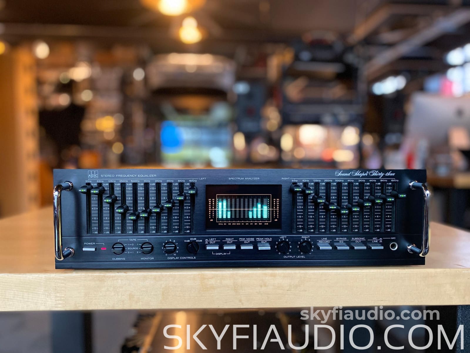 Adc Sound Shaper Thirty Three Ss-33 Vintage 10 Band Equalizer Accessory