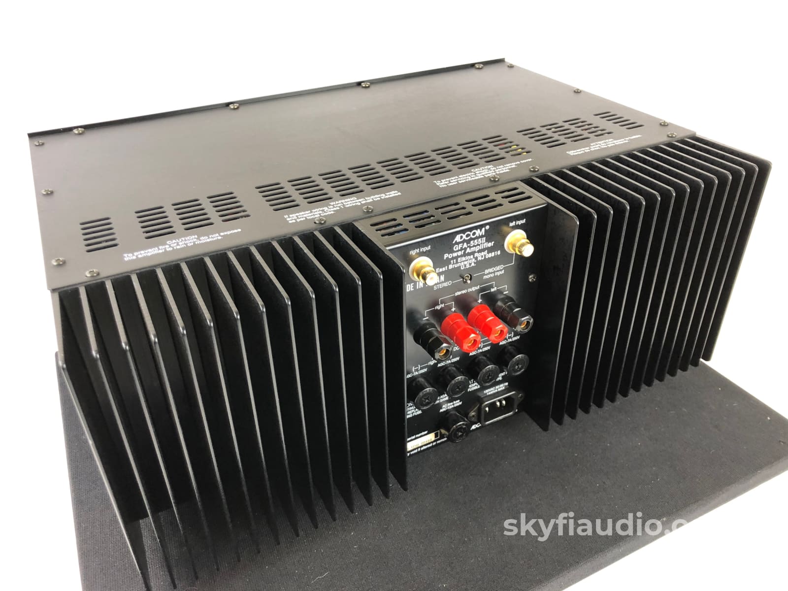 Adcom Gfa-555 Mkii Stereo Amplifier In Box