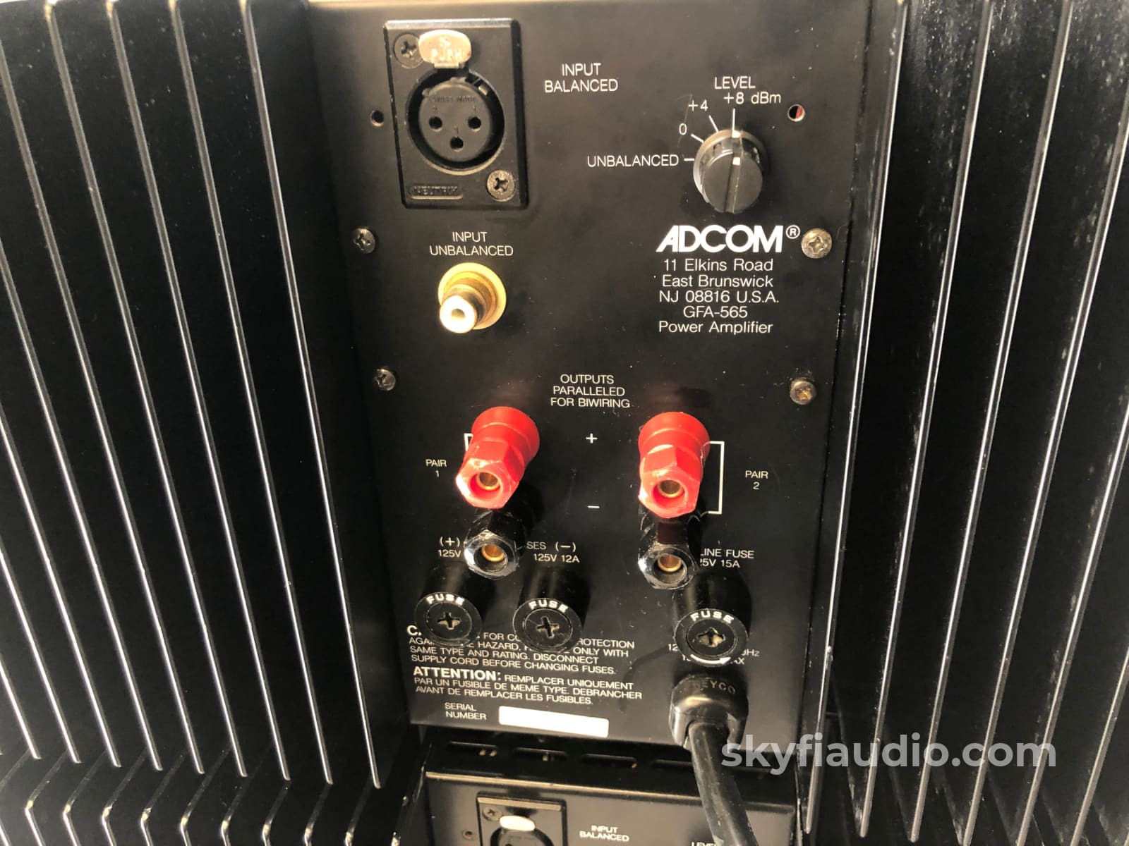 Adcom Gfa-565 Monoblock Amplifiers - Serviced And Ready To Rock! Amplifier