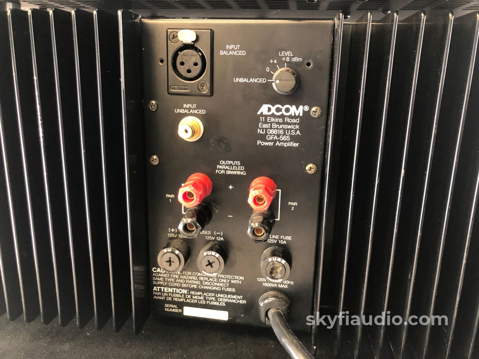 Adcom Gfa-565 Monoblock Amplifiers - Serviced And Ready To Rock! Amplifier