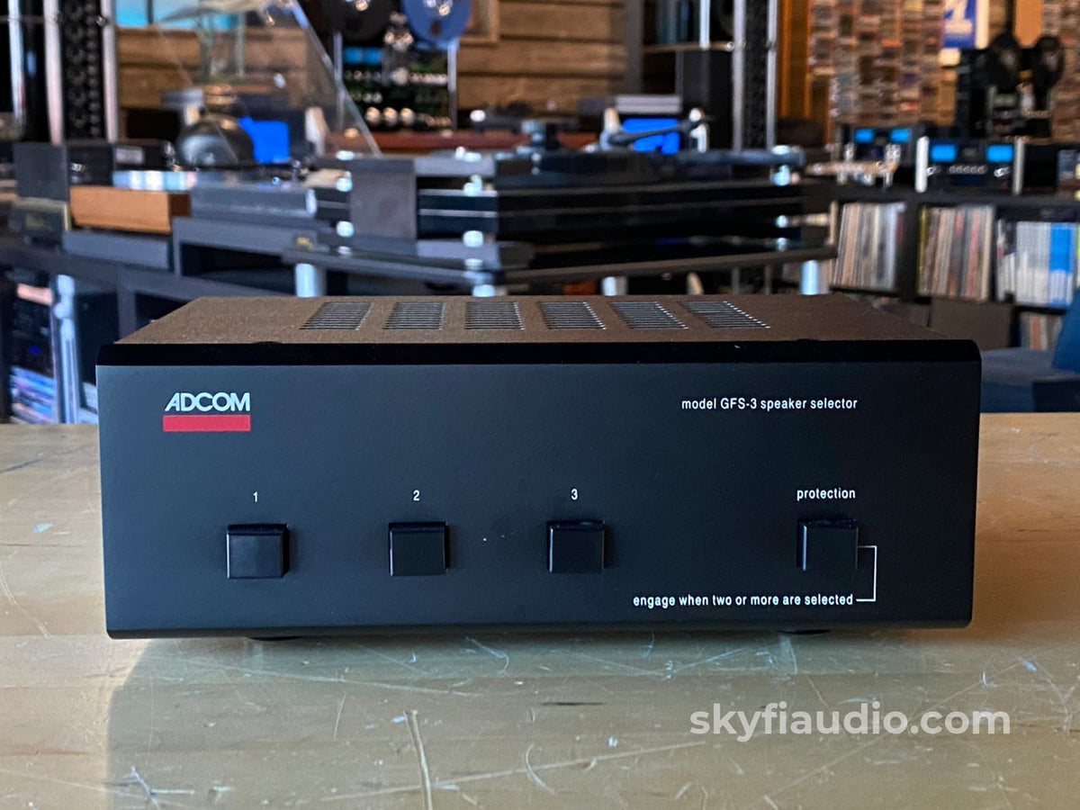 Adcom Gfs-3 Speaker Selector Accessory