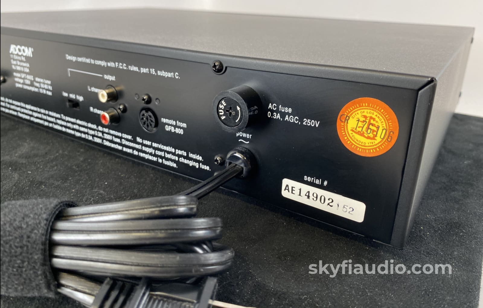 Adcom Gft-555 Ii - Am / Fm Tuner