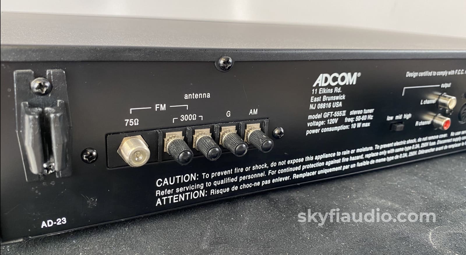 Adcom Gft-555 Ii - Am / Fm Tuner