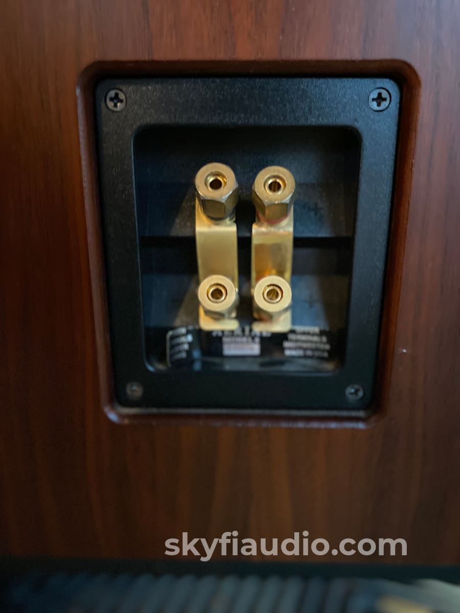 Aerial Acoustics Model 8 Loudspeakers - Highly Revised W/ Matching Wheel Bases Speakers