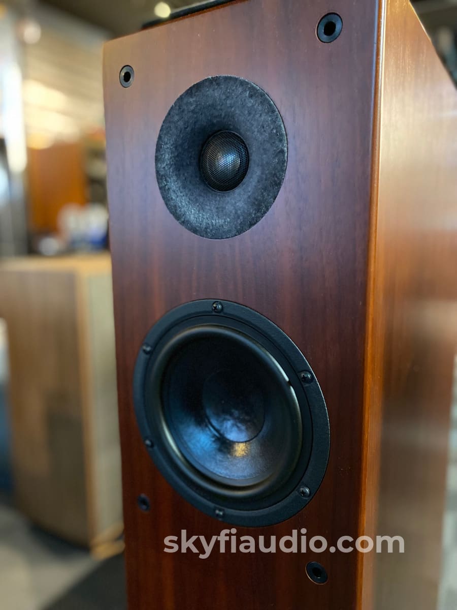 Aerial Acoustics Model 8 Loudspeakers - Highly Revised W/ Matching Wheel Bases Speakers
