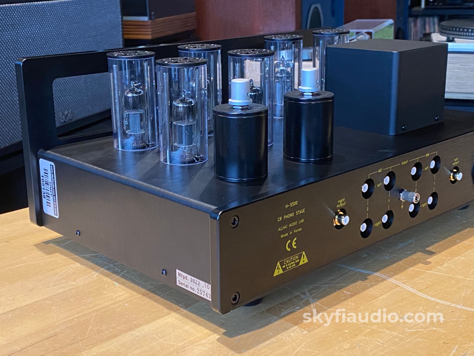 Allnic H-5500 Tube Phono Preamp Preamplifier