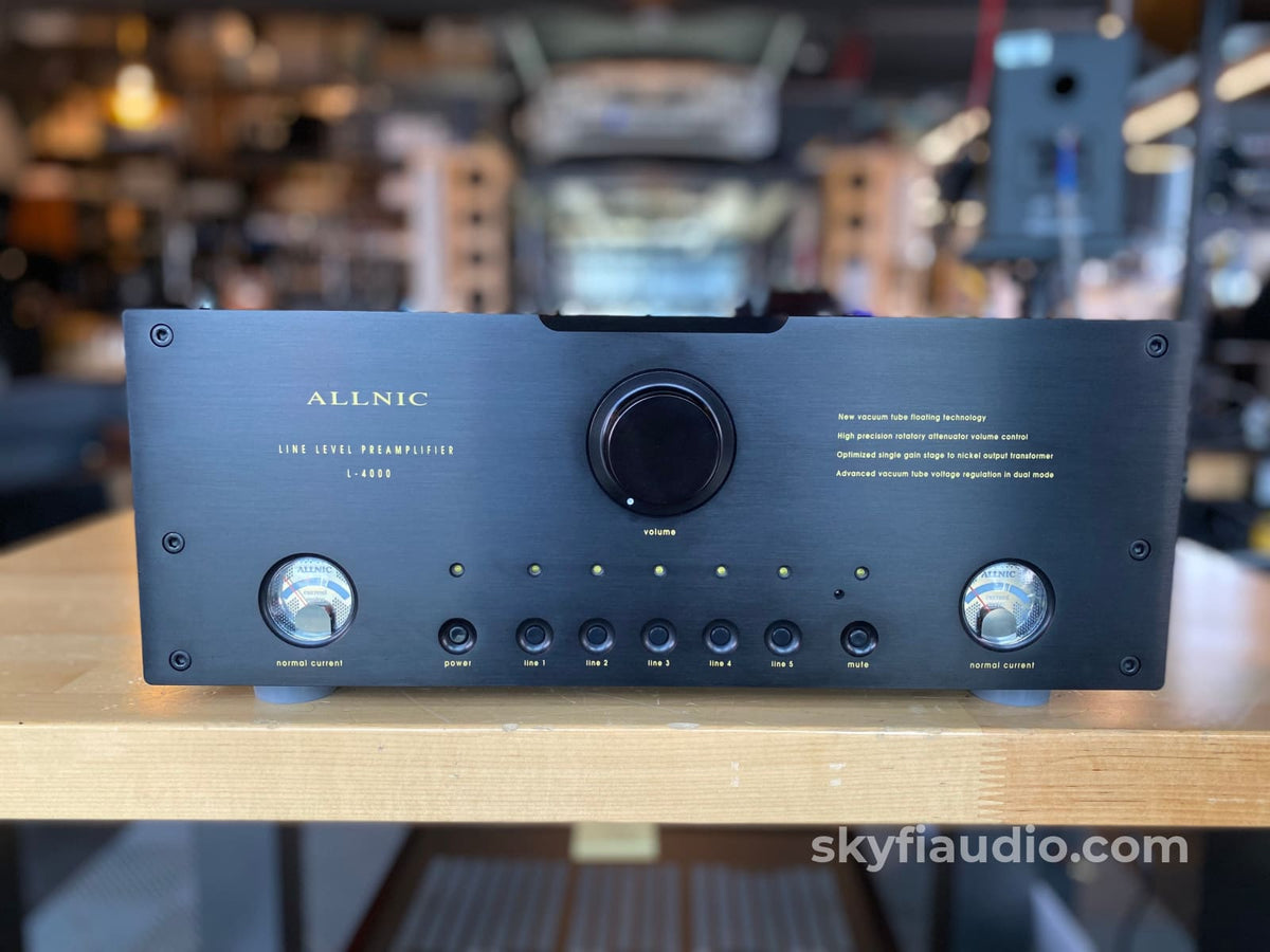 Allnic L4000 Line Stage Tube Preamp - A Tube Rollers Dream Preamplifier