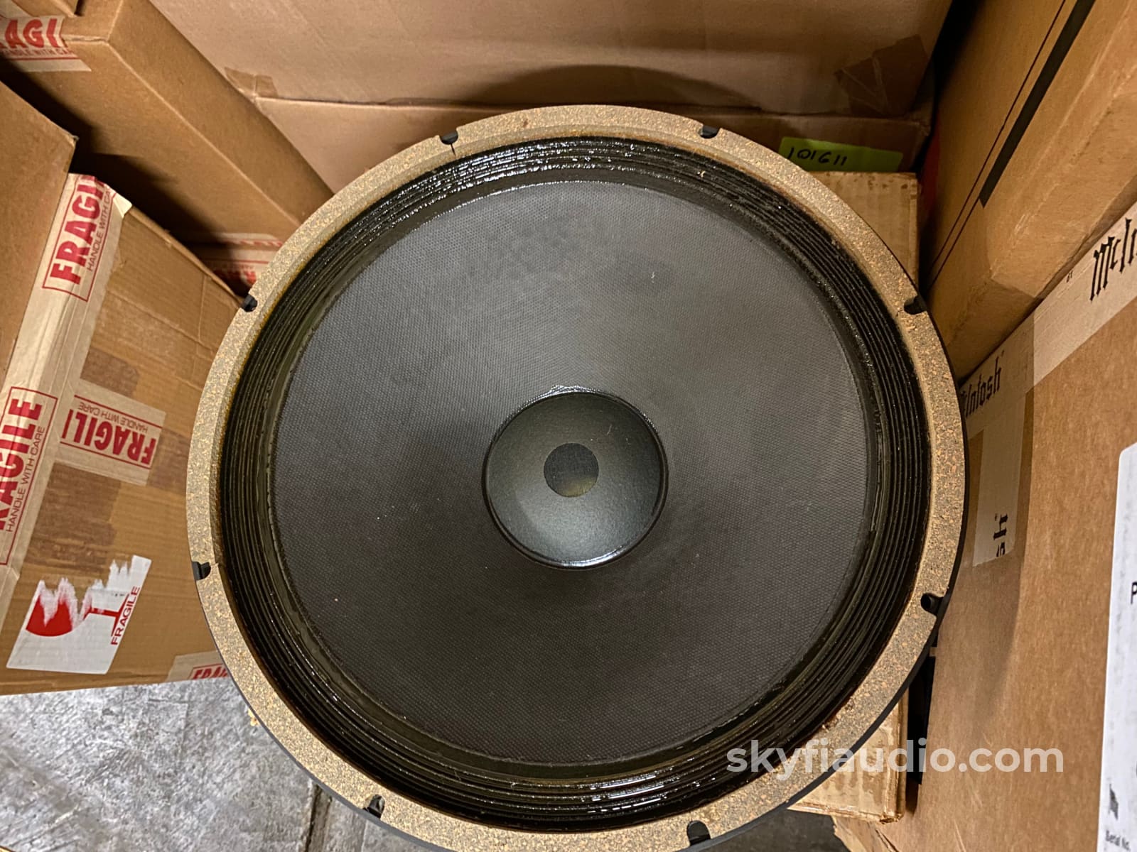 Altec Lansing 515-B Vintage Woofers 16 Ohms Like New In Original Boxes! Speakers
