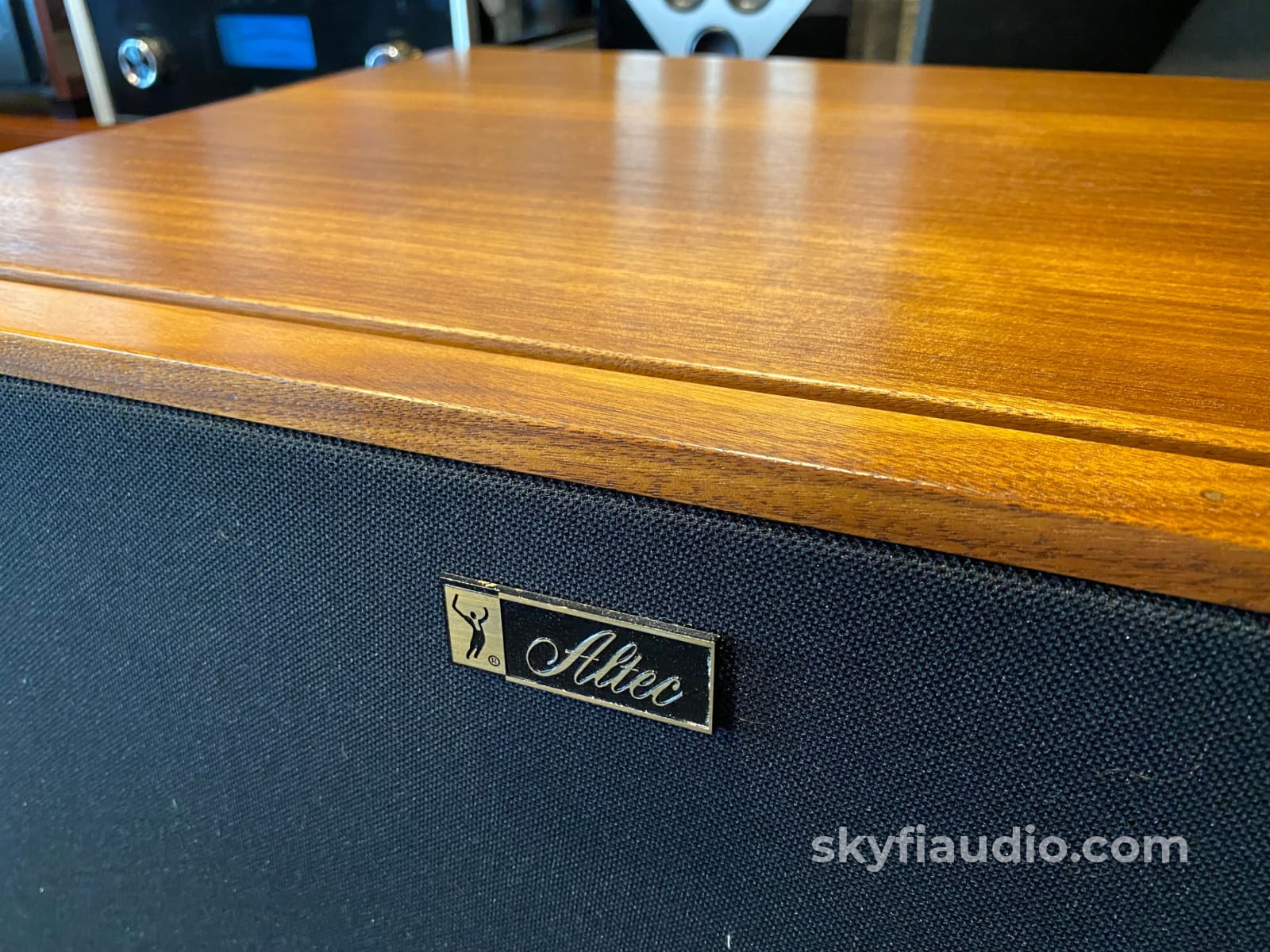 Altec Lansing 604-8G Vintage Speakers In Custom Fine Furniture Grade Cabinets
