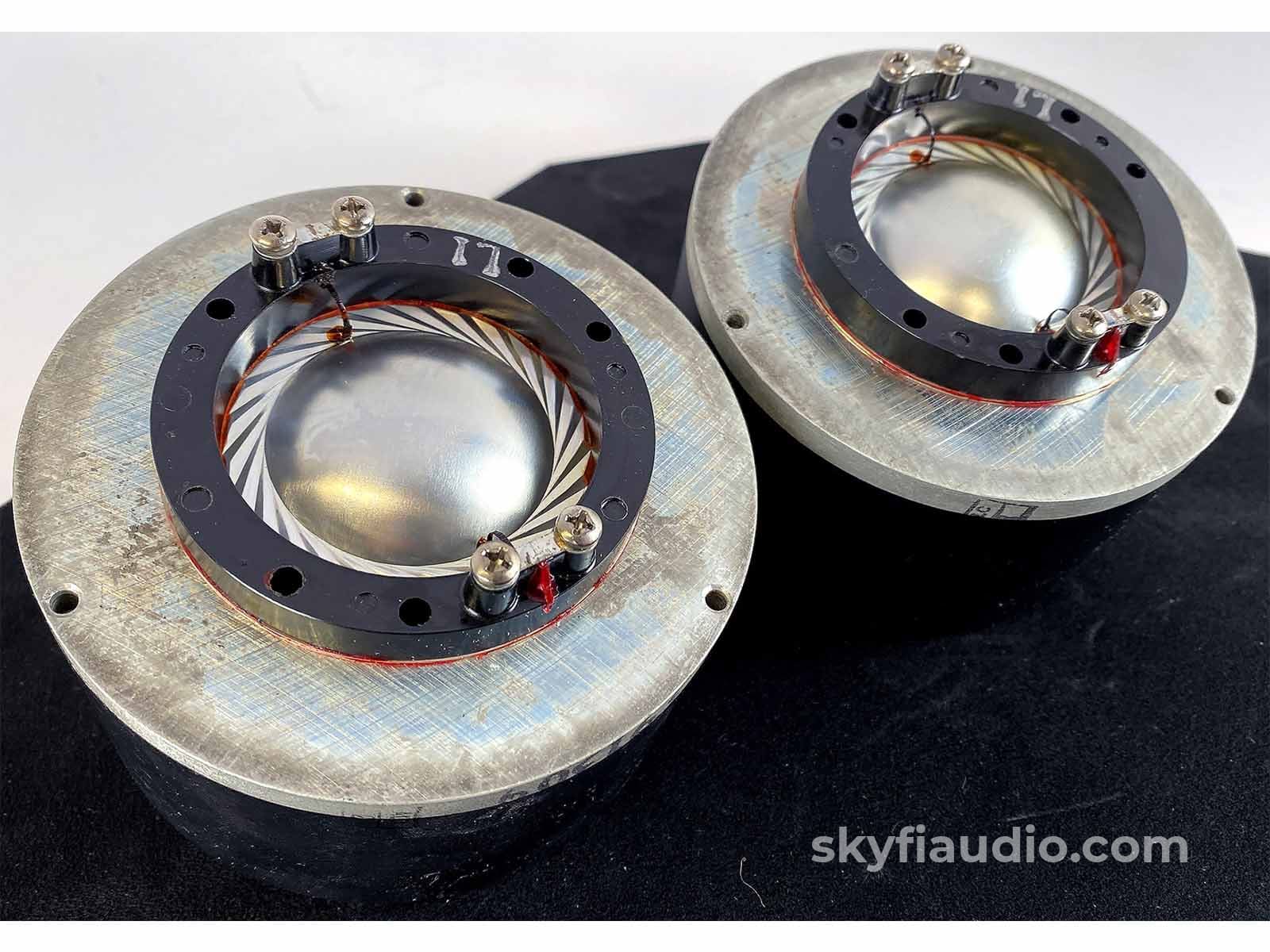 Altec Lansing 802-8D Driver Pair With Matching Date Codes - Super Rare Speakers
