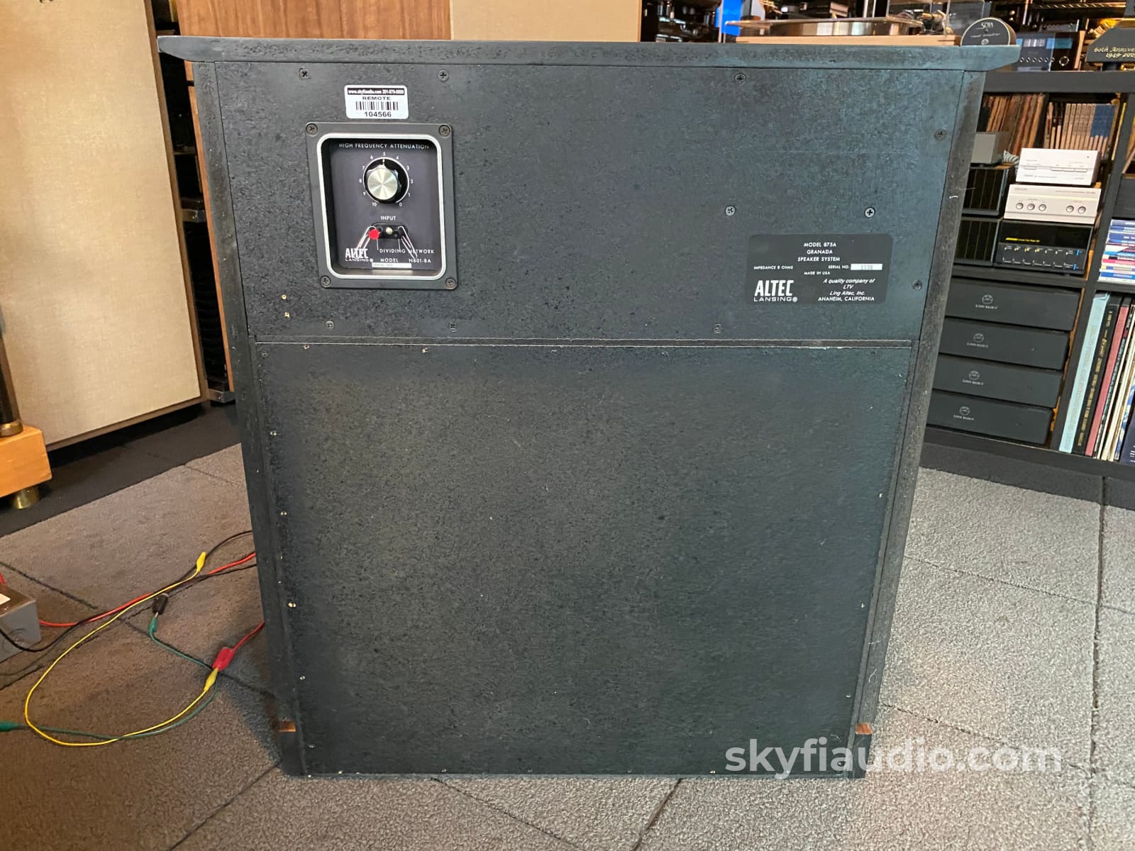 Altec Lansing Model 875A Granada Vintage Speaker In Spectacular Survivor Condition Speakers