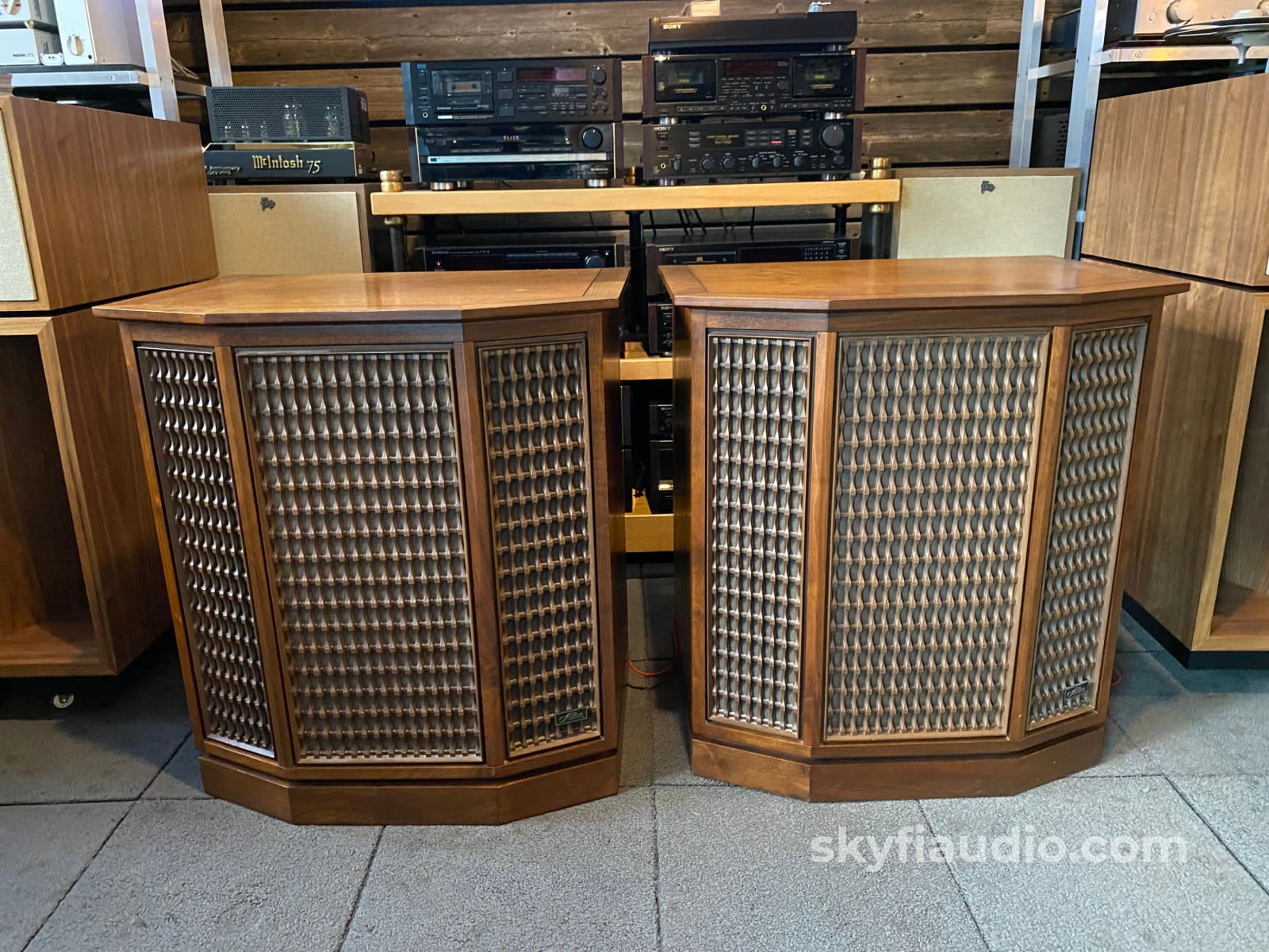 Altec Lansing Model 875A Granada Vintage Speakers in Spectacular Survi