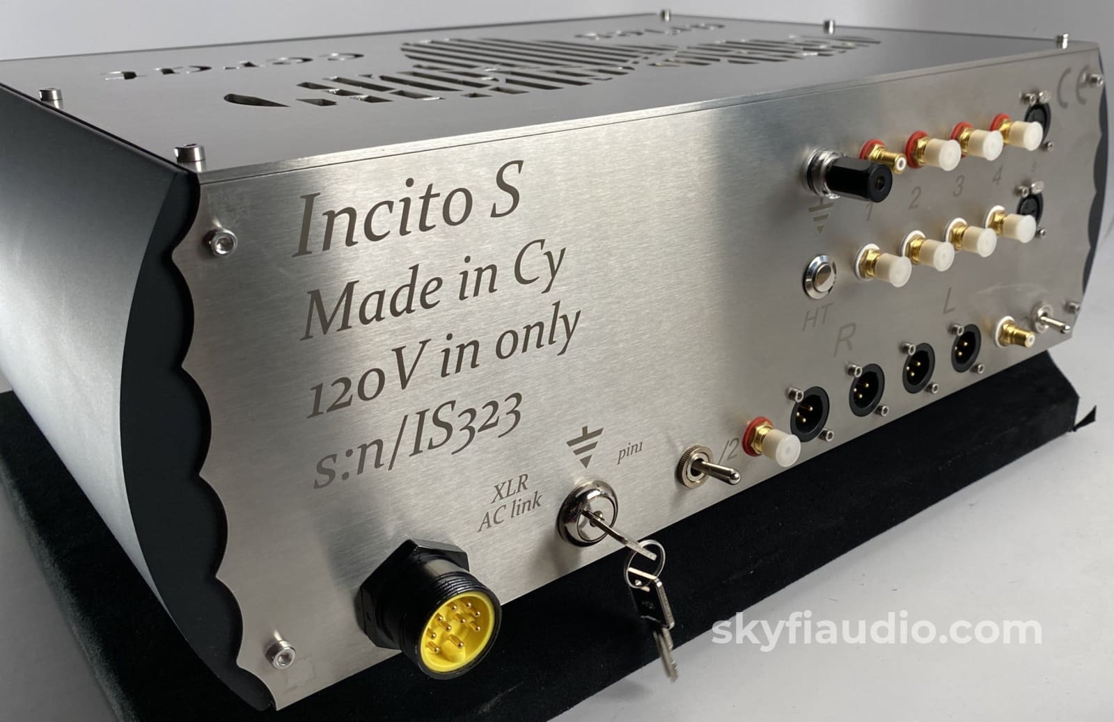 Aries Cerat Incito S Tube Preamp - Super Rare Uses Transformer Volume Control Preamplifier