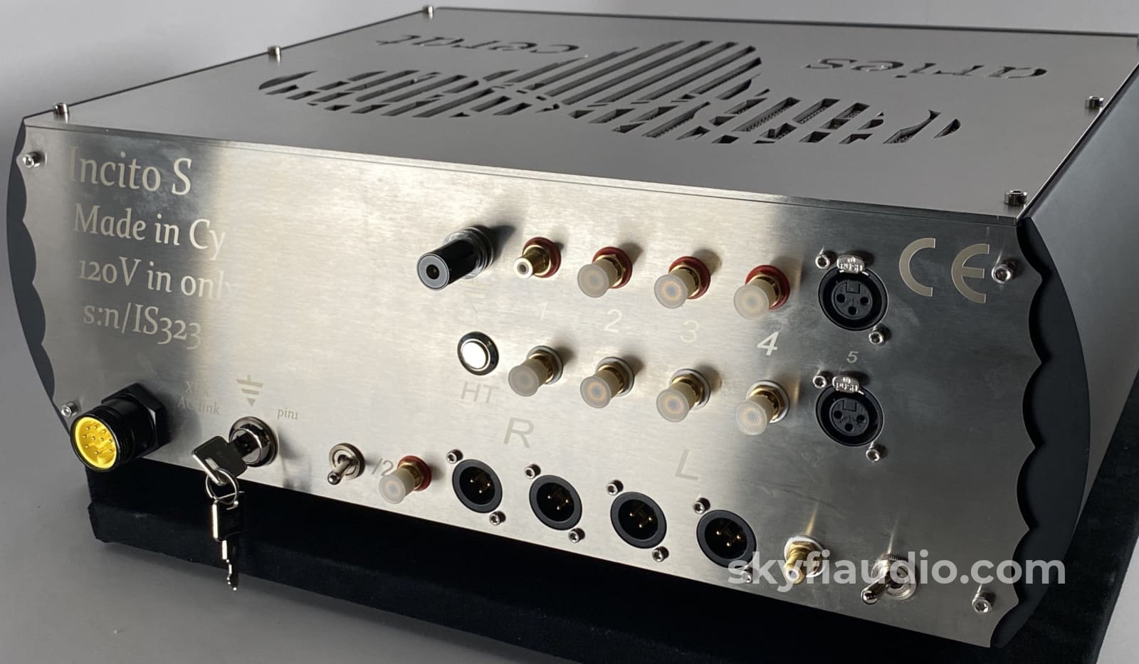 Aries Cerat Incito S Tube Preamp - Super Rare Uses Transformer Volume Control Preamplifier