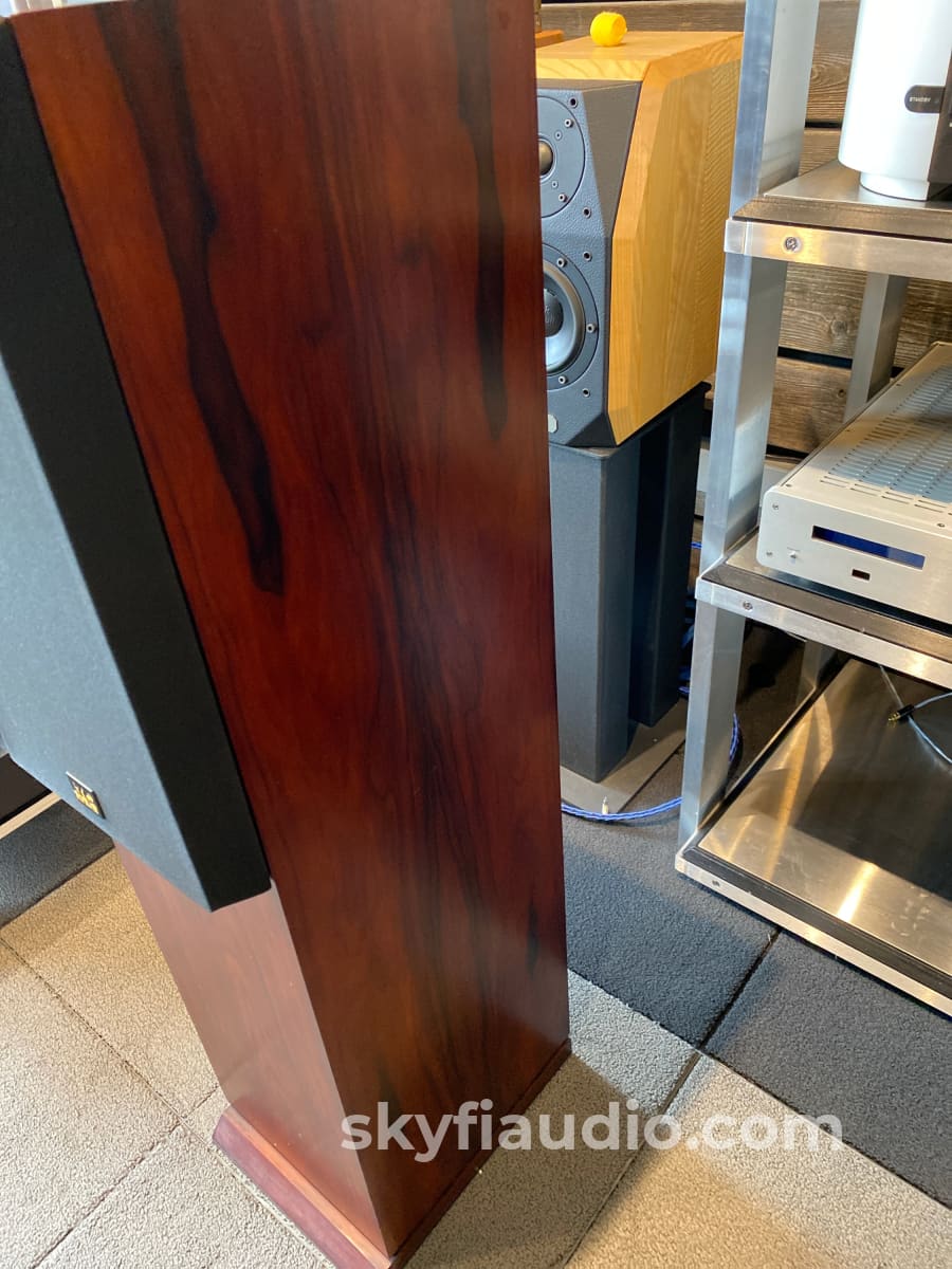 Atc Scm 20T Speakers In Red Mahogany