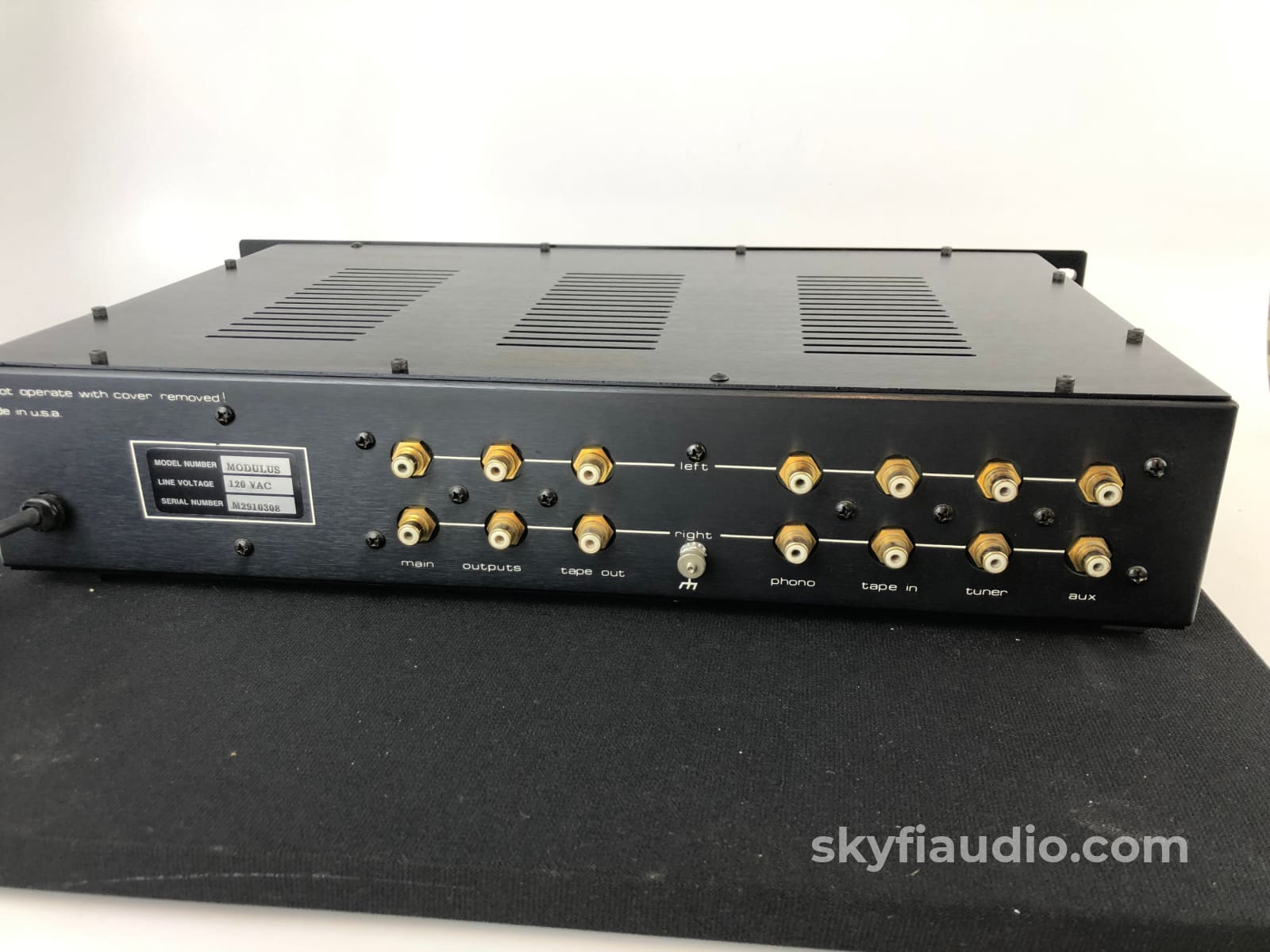 Audible Illusions Modulus Iid Tube Preamp With Phono Stage Preamplifier