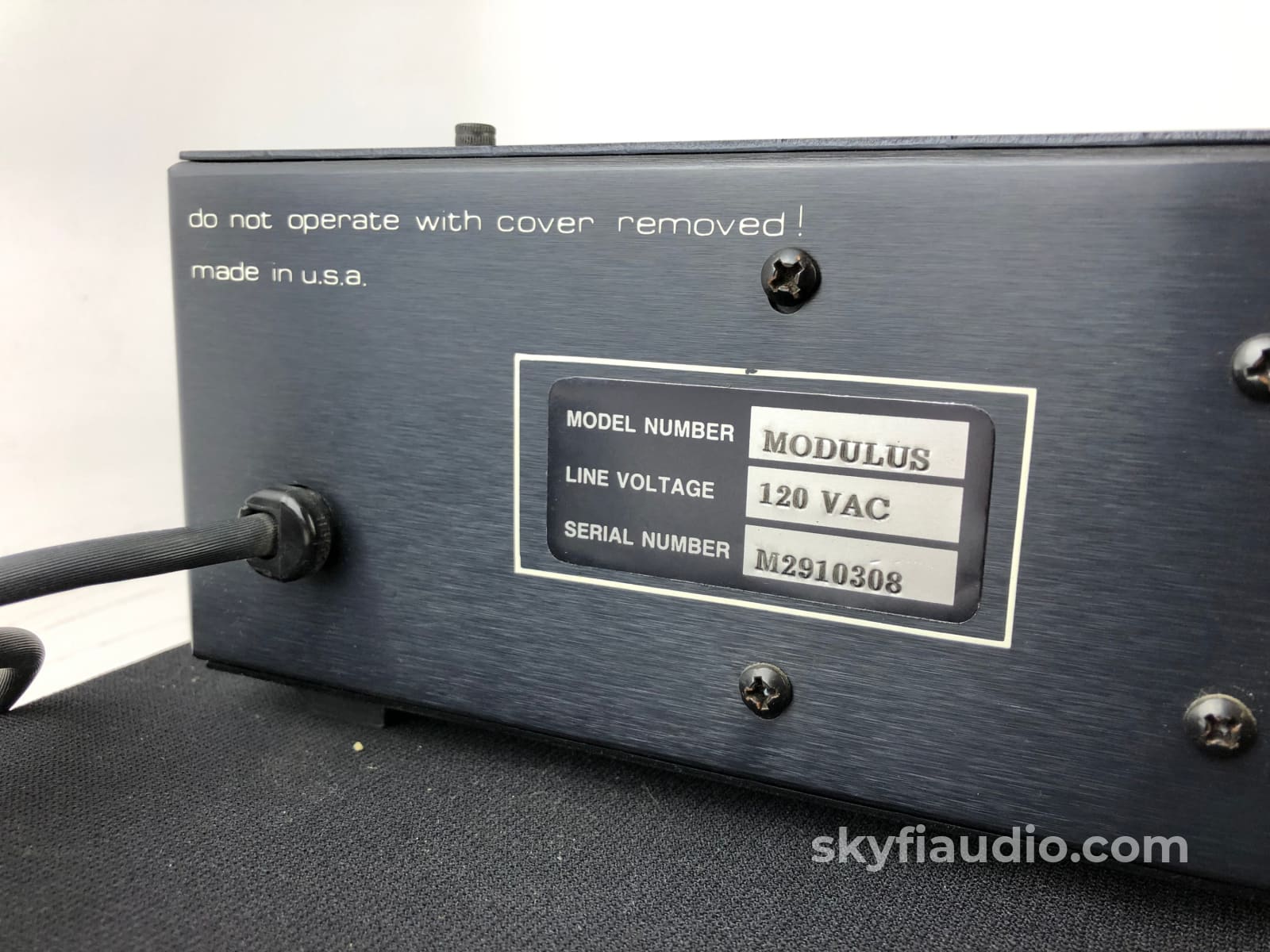 Audible Illusions Modulus Iid Tube Preamp With Phono Stage Preamplifier