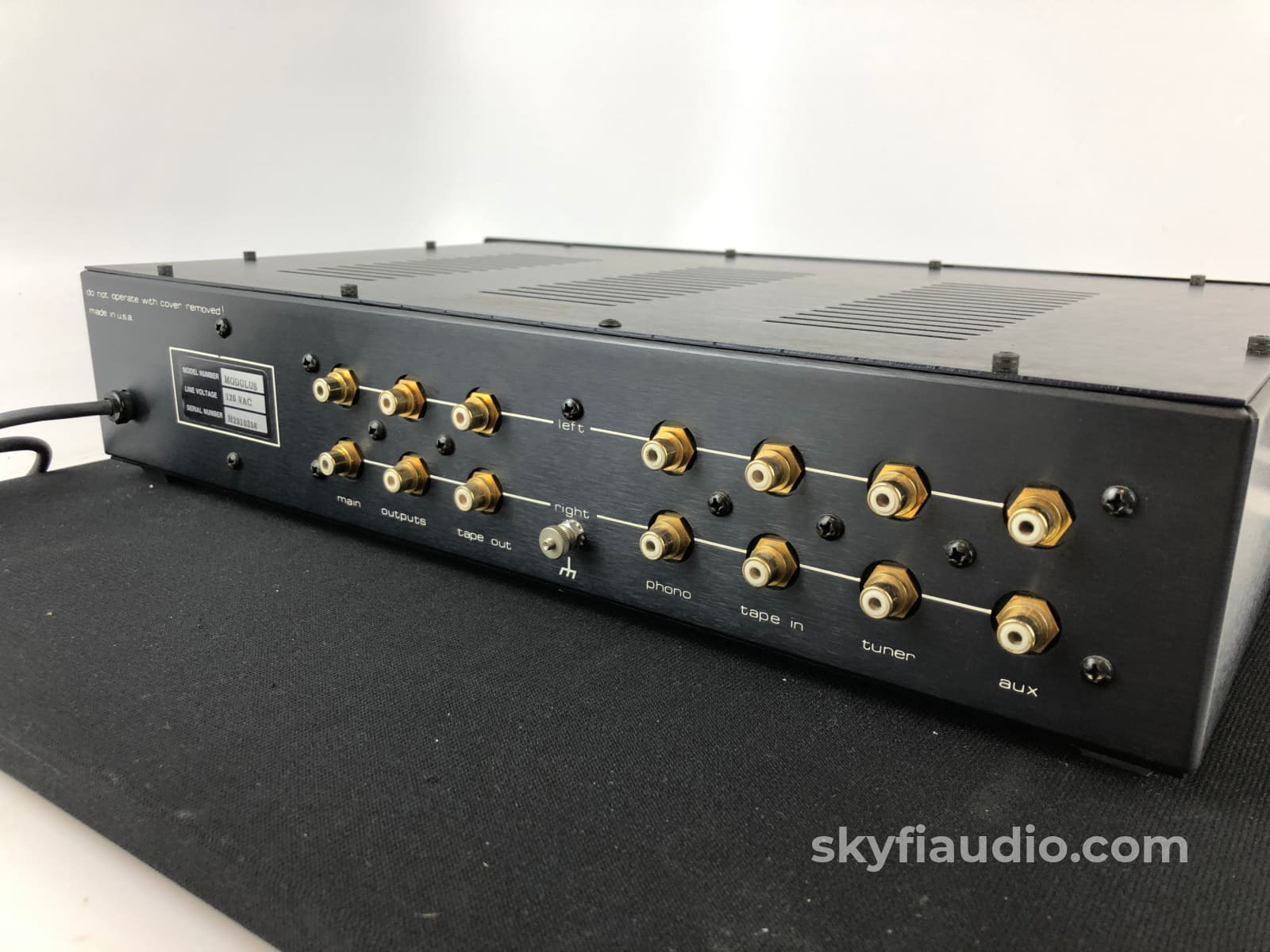 Audible Illusions Modulus Iid Tube Preamp With Phono Stage Preamplifier