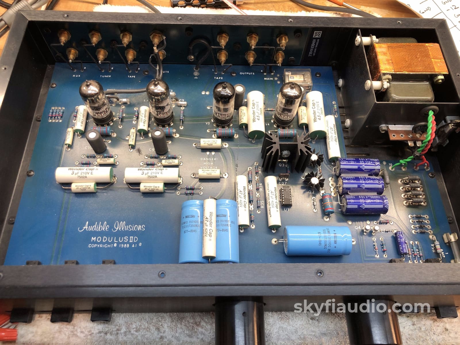 Audible Illusions Modulus Iid Tube Preamp With Phono Stage Preamplifier
