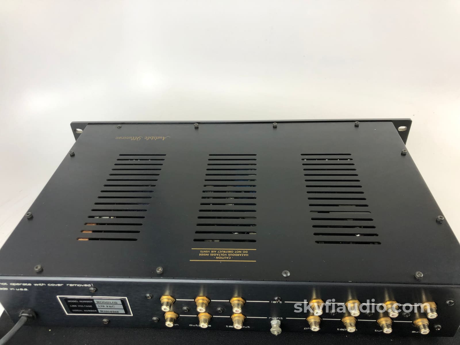 Audible Illusions Modulus Iid Tube Preamp With Phono Stage Preamplifier