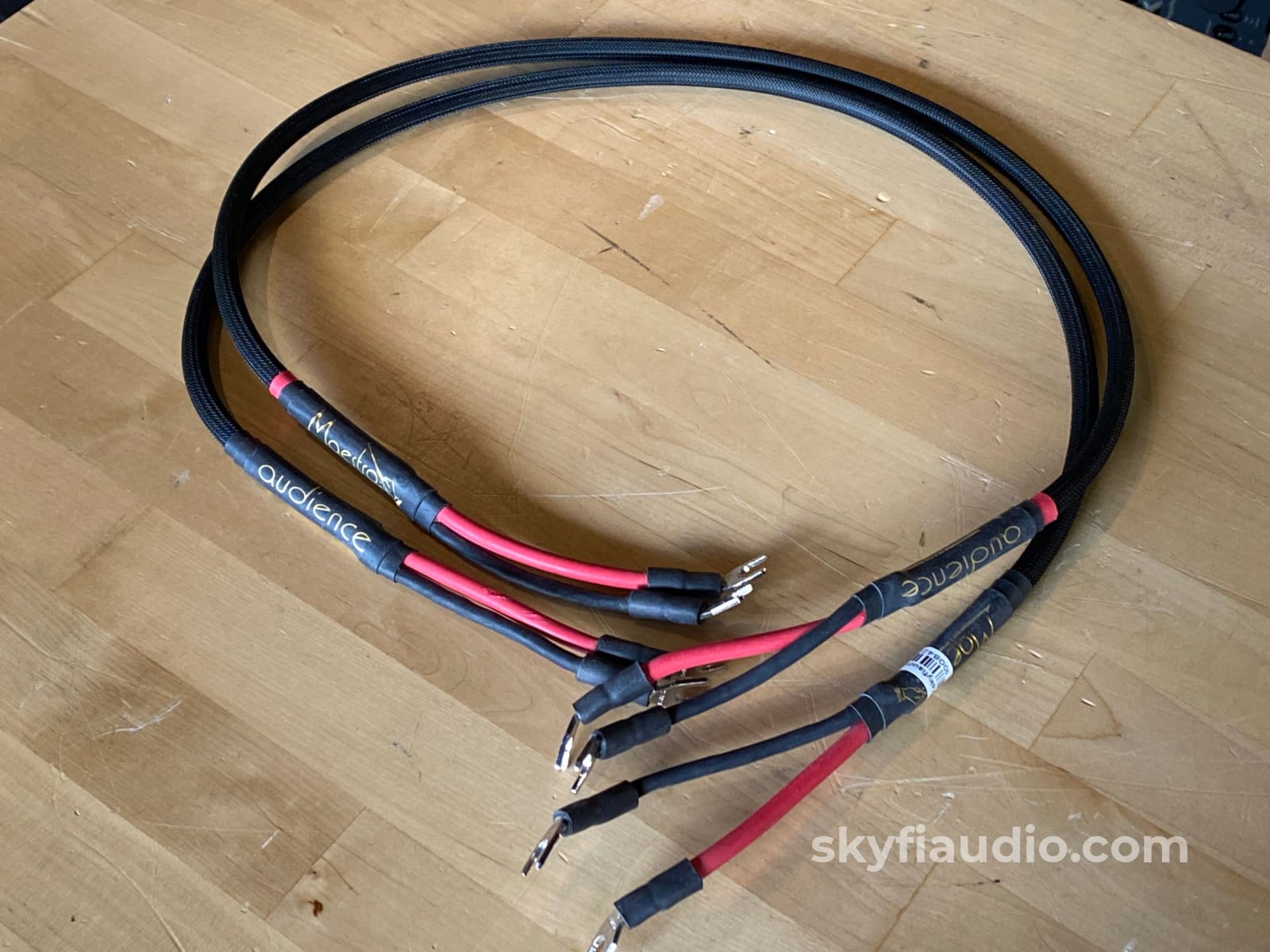 Audience - Maestro Speaker Cable With Spade Terminations 1M Cables