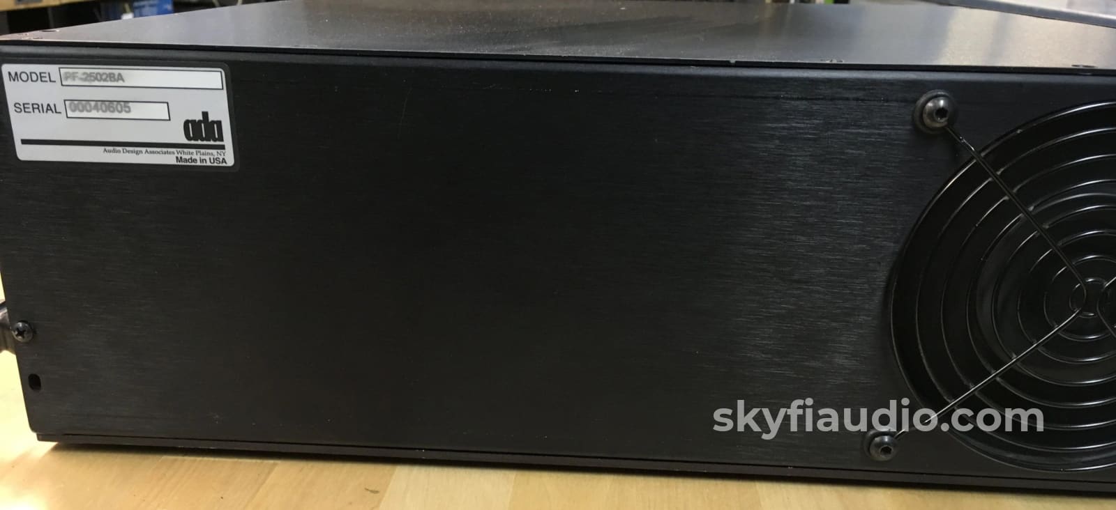 Audio Design Associates Flagship Pf-2502 Amplifier