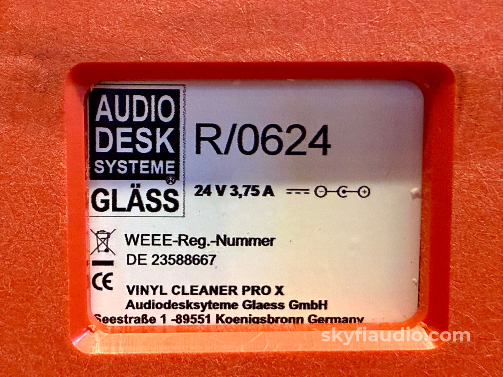 Audio Desk Vinyl Cleaner PRO X Record Cleaner Accessory