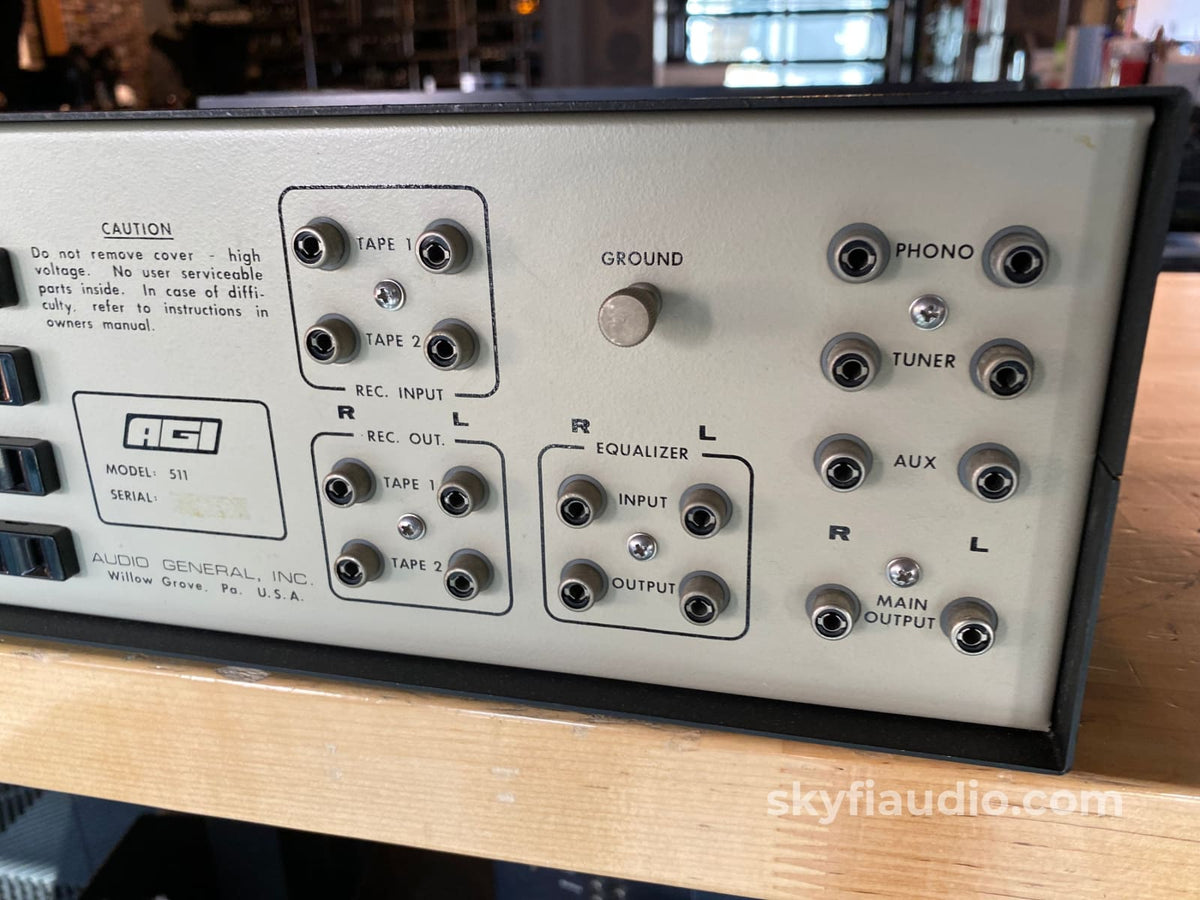 Audio General Agi 511 High Speed Preamplifier