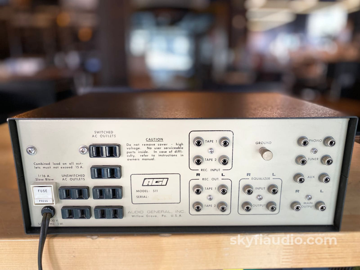 Audio General Agi 511 High Speed Preamplifier