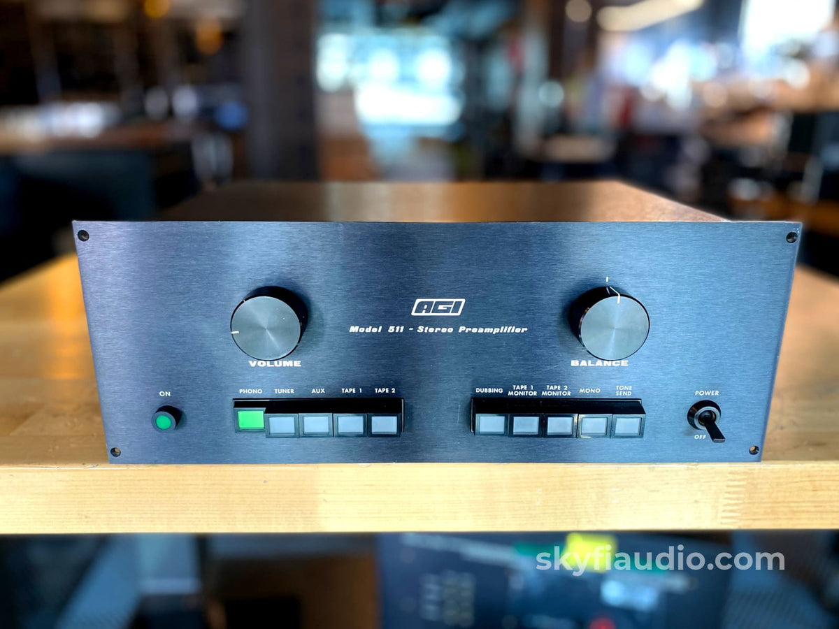 Audio General Agi 511 High Speed Preamplifier W/Phono